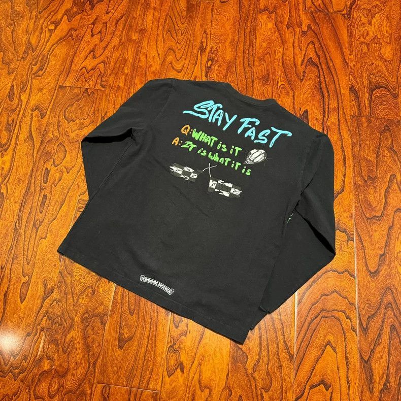 Chrome Hearts Chrome Hearts Chrome Hearts Matty Boy Long Sleeve T-Shirt- Size US L / EU 52-54 / 3 - 1 Thumbnail