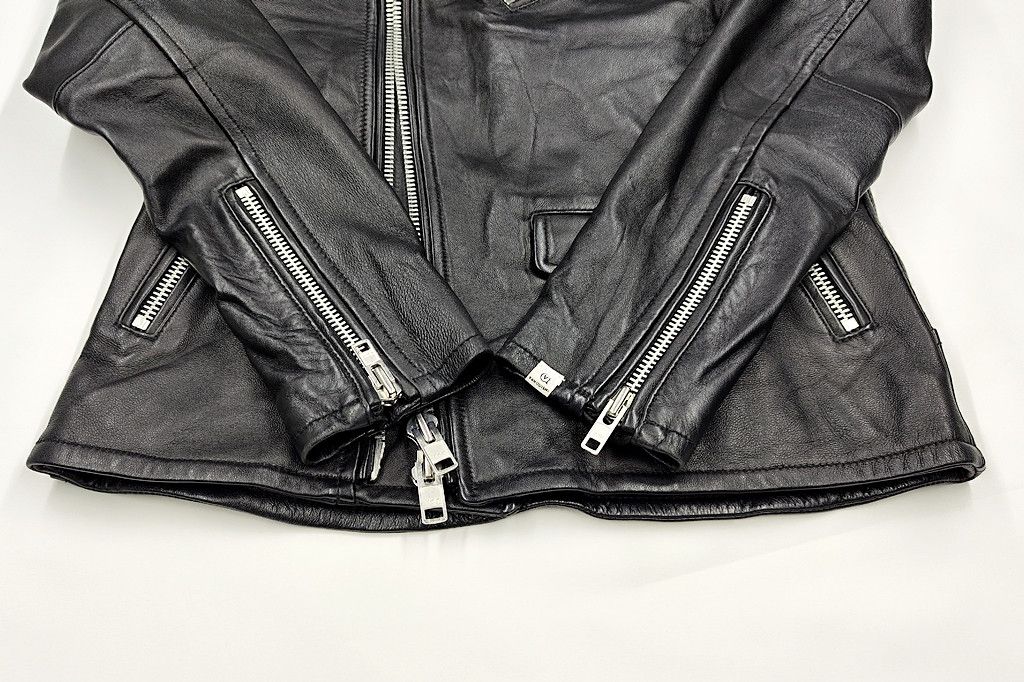 Vanquish VANQUISH full leather double collar jacket Size US S / EU 44-46 / 1 - 6 Thumbnail