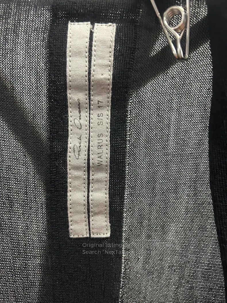Rick Owens RICK OWENS Long sleeve asymmetrical cardigan wool lightwei Size XS / US 0-2 / IT 36-38 - 4 Thumbnail