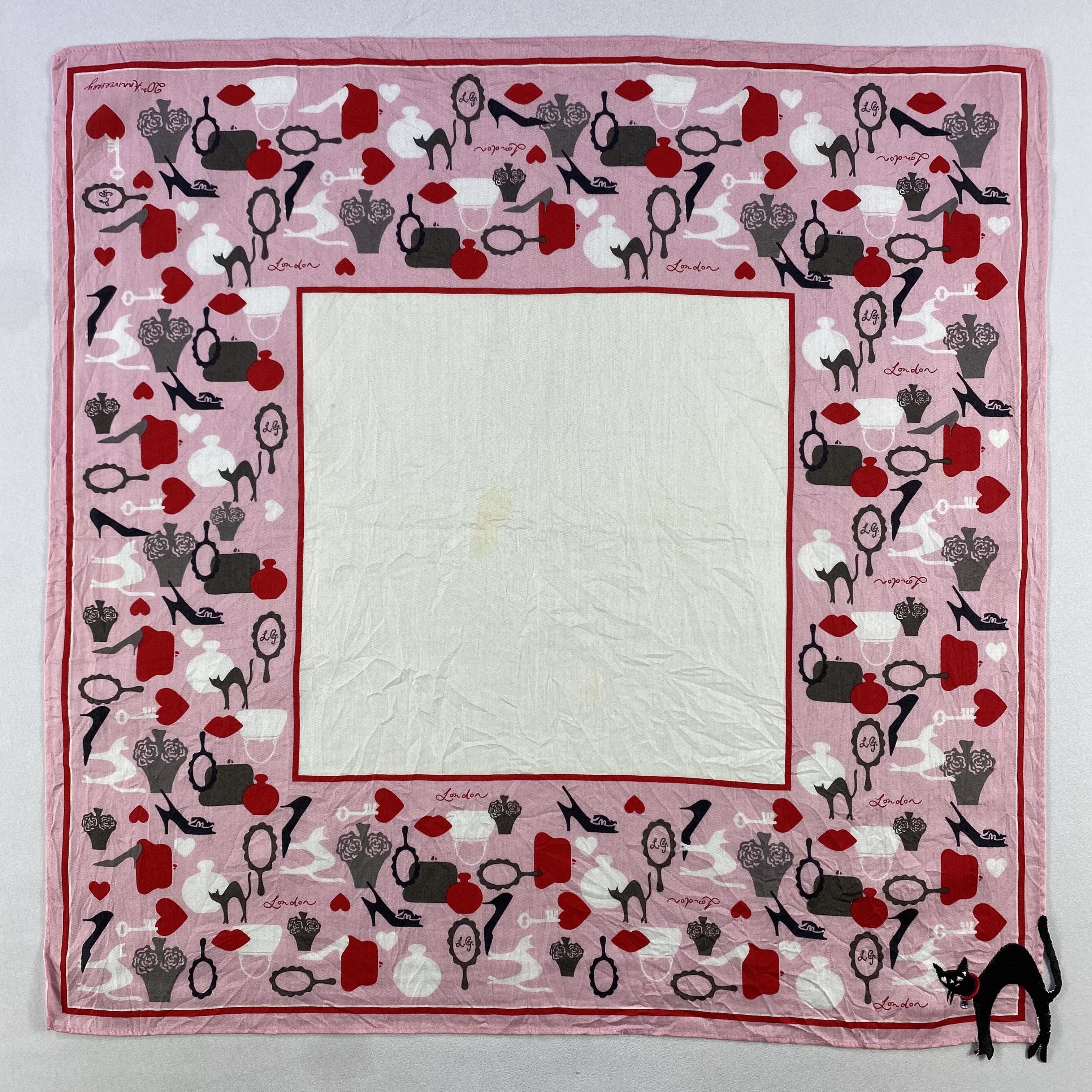 Vintage Vintage Bandana/ Handkerchief / Neckerchief Size ONE SIZE - 1 Thumbnail