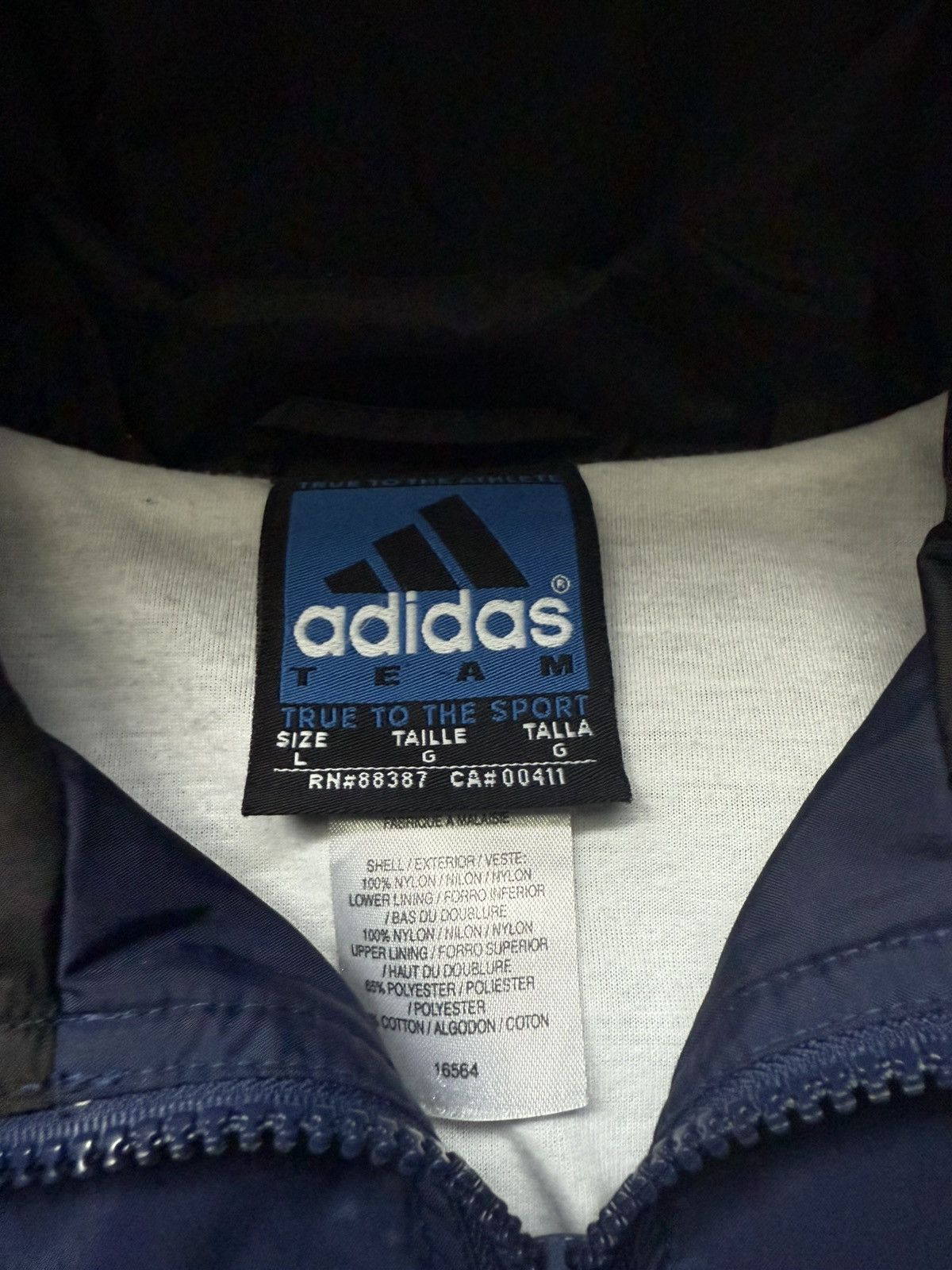 Adidas Adidas Vintage Track Jacket Size US L / EU 52-54 / 3 - 3 Thumbnail