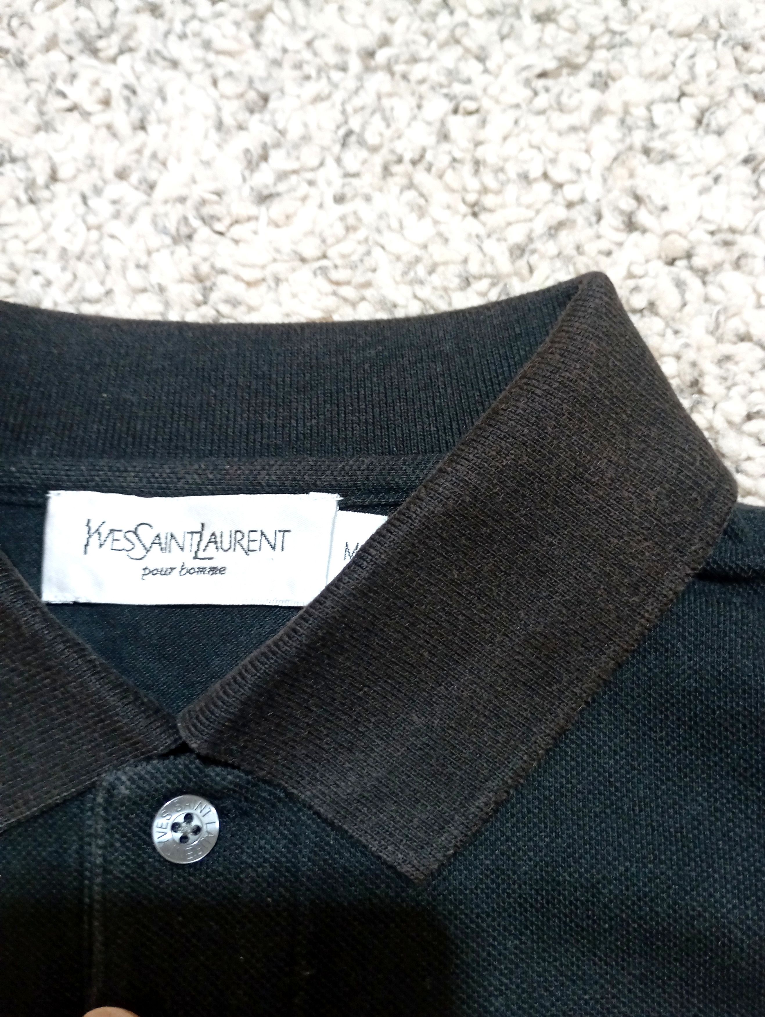 Yves Saint Laurent Yves Saint Laurent YSL Vintage Polo T-Shirt Tee 90s Size US M / EU 48-50 / 2 - 6 Thumbnail