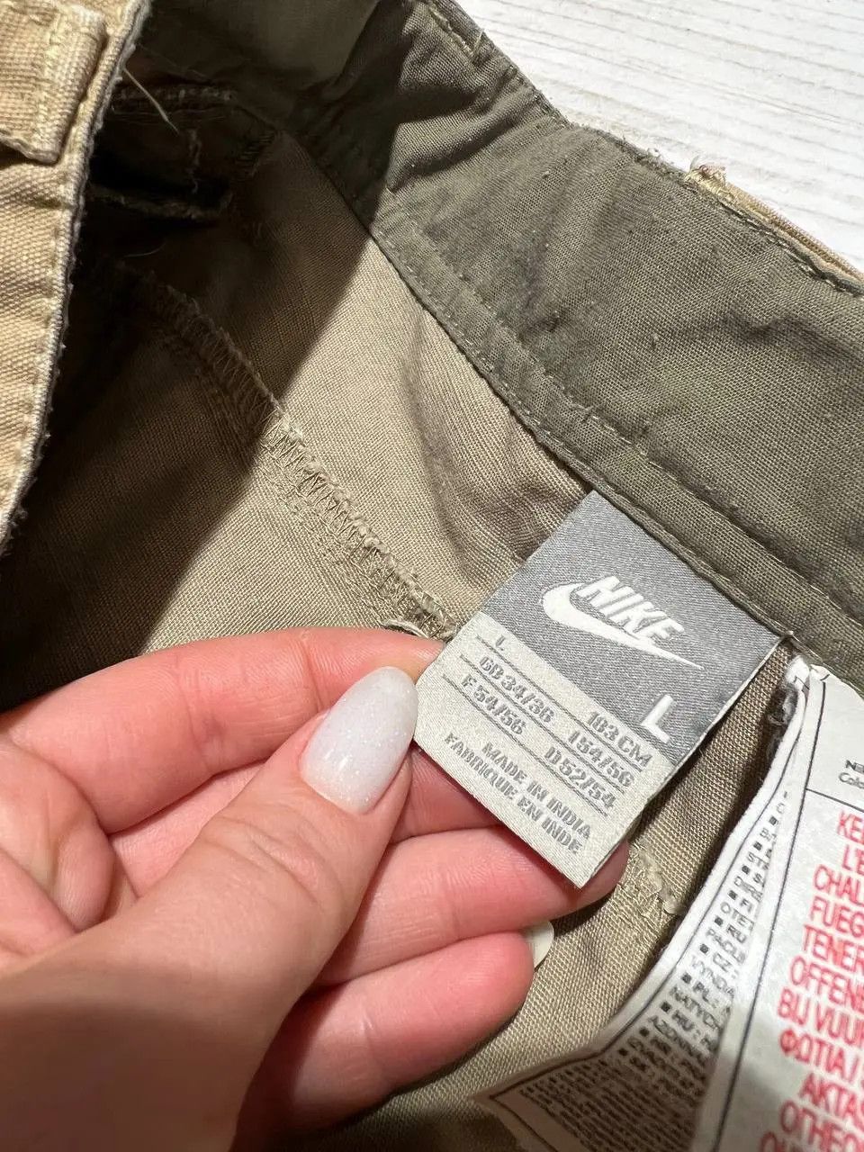 Nike Vintage Nike Cargo Shorts 00s Swoosh Size US 34 / EU 50 - 4 Thumbnail