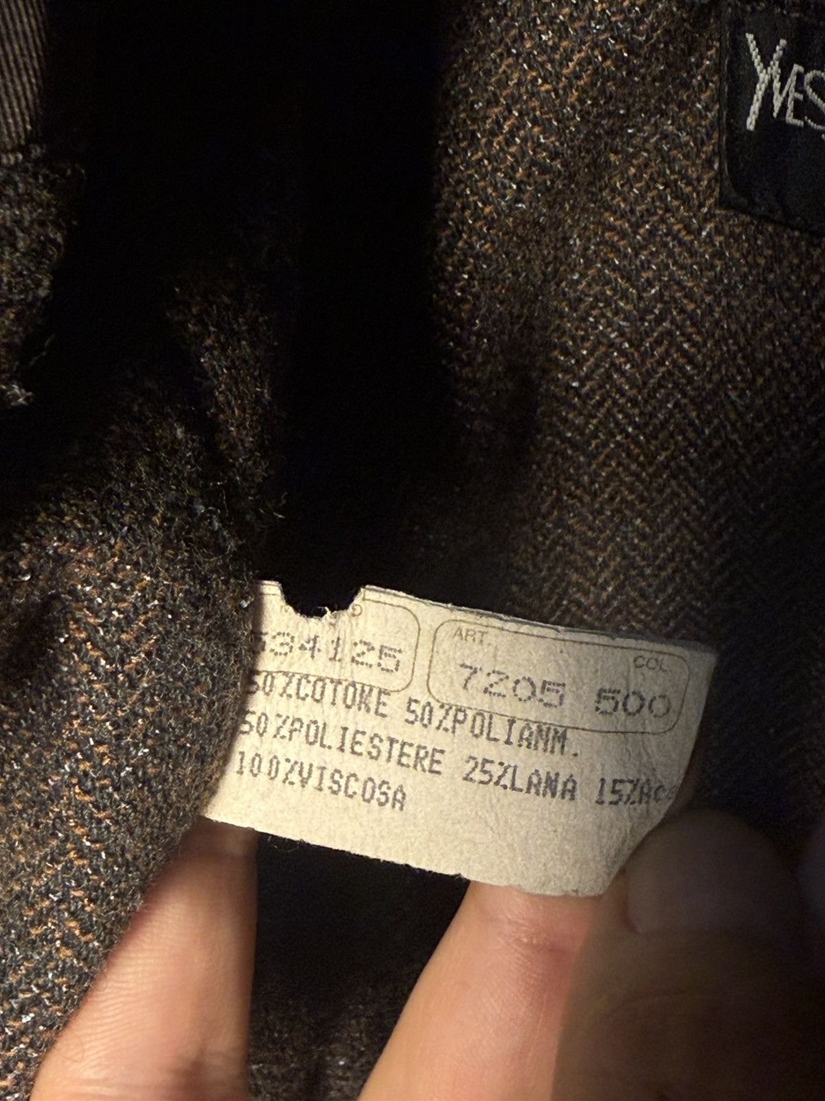 Yves Saint Laurent 90s Warm YSL Jacket Brown Autumn Parka Classic Zip Up Size US XL / EU 56 / 4 - 7 Thumbnail