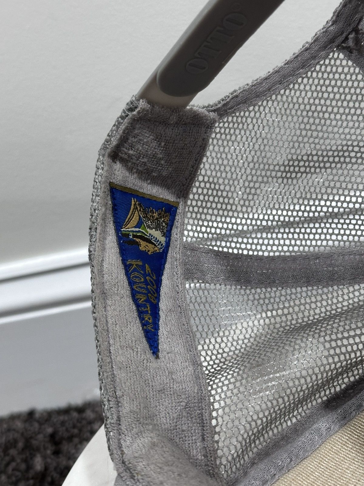 Kapital Kapital OG Lucky Battery Bird 777 Lottery Grey Trucker Hat Size ONE SIZE - 10 Thumbnail