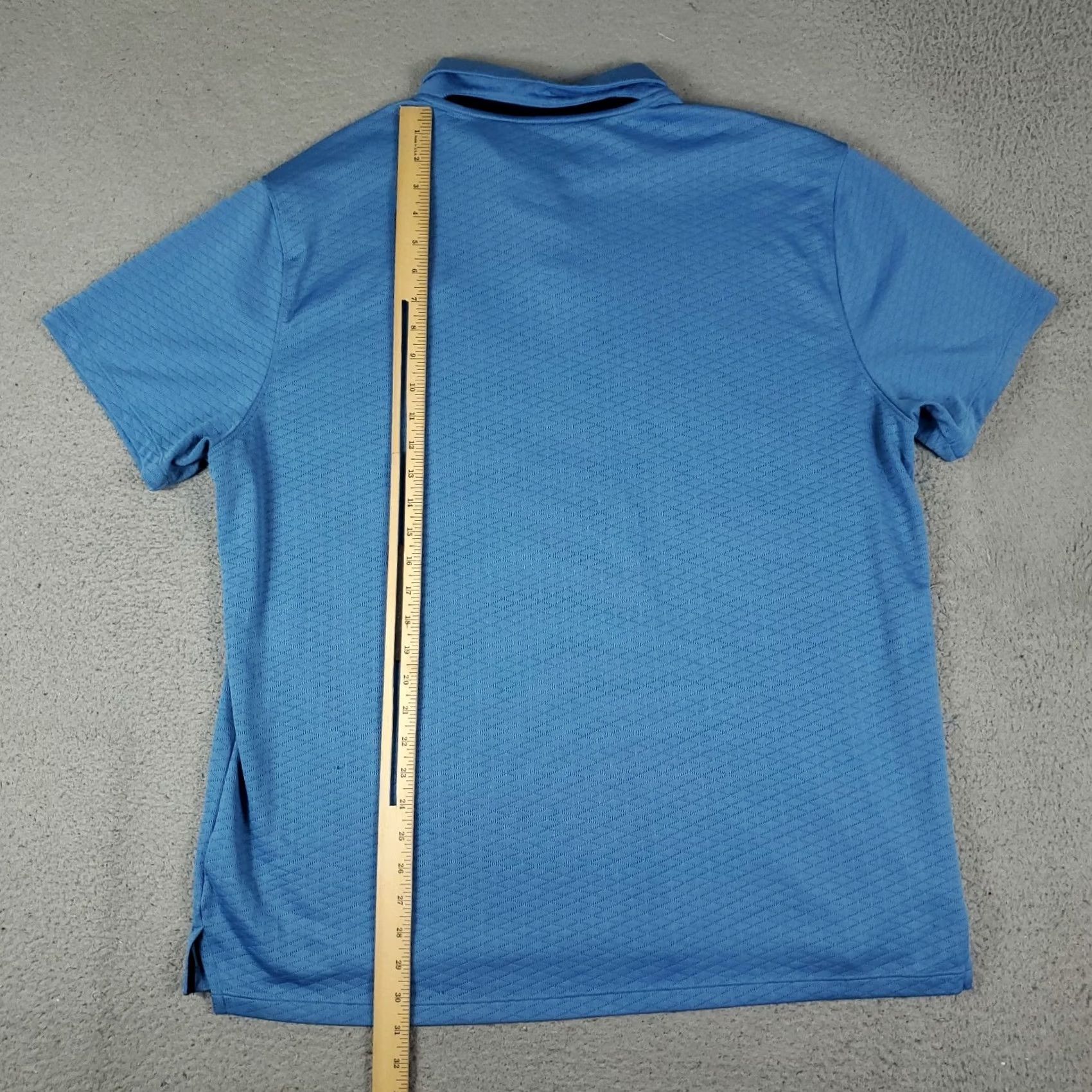 Nike Nike Polo Shirt Mens 2XL Blue Golf Casual Short Sleeve Polo Nike Dri-Fit Modern Preppy Sports Mens Size US XXL / EU 58 / 5 - 4 Thumbnail