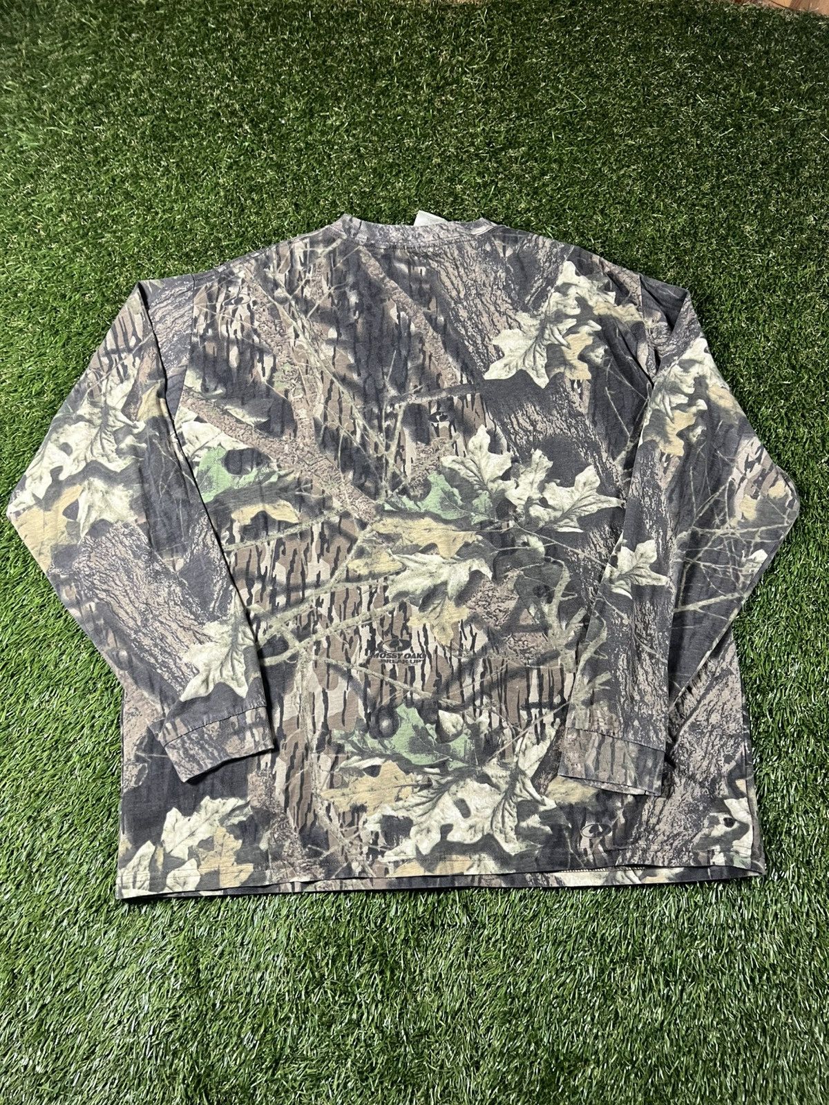 Vintage Vintage 90s Fall Real Tree Boxy Faded Long Sleeve Tee Size US XXL / EU 58 / 5 - 4 Thumbnail