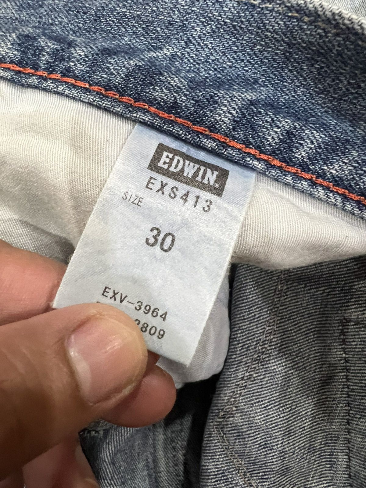 Edwin Edwin Exclusive Vintage Faded Denim Jean Size US 32 / EU 48 - 16 Thumbnail