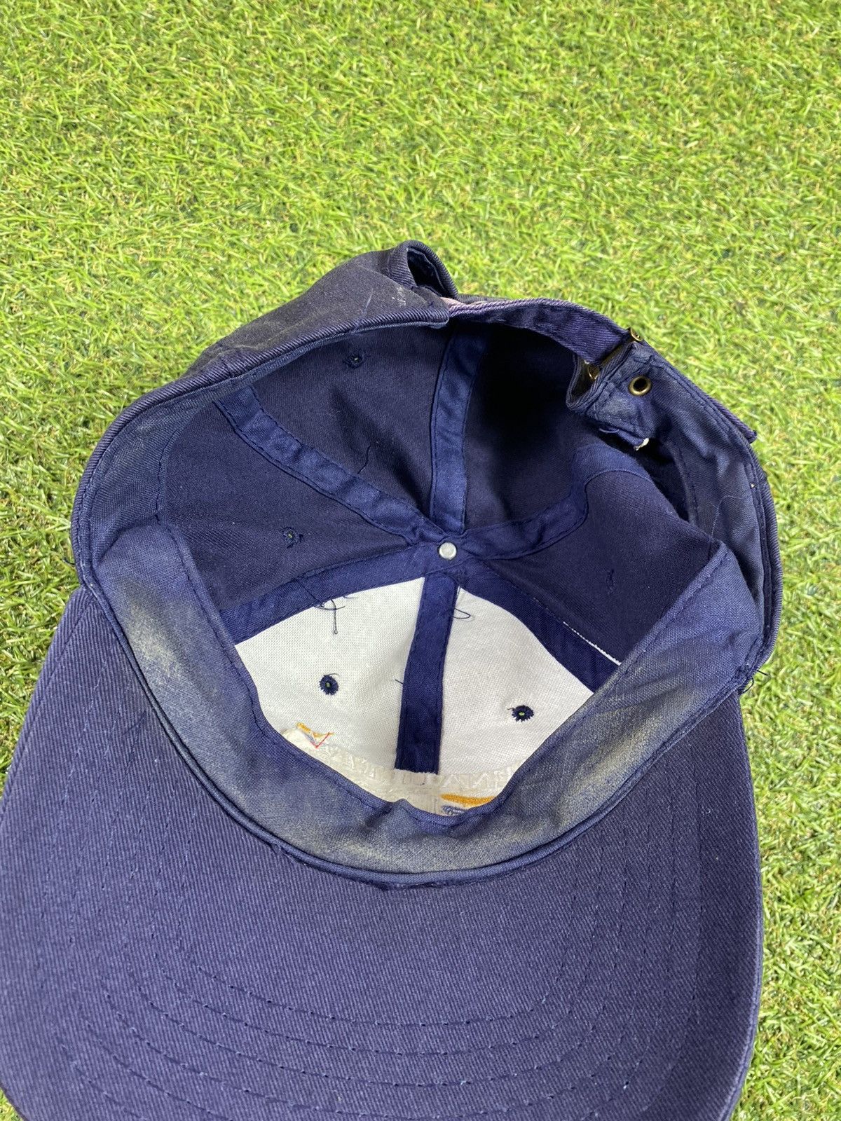 Formula 1 Vintage 90s Renault F1 cap sun faded streetwear big logo Size ONE SIZE - 5 Thumbnail