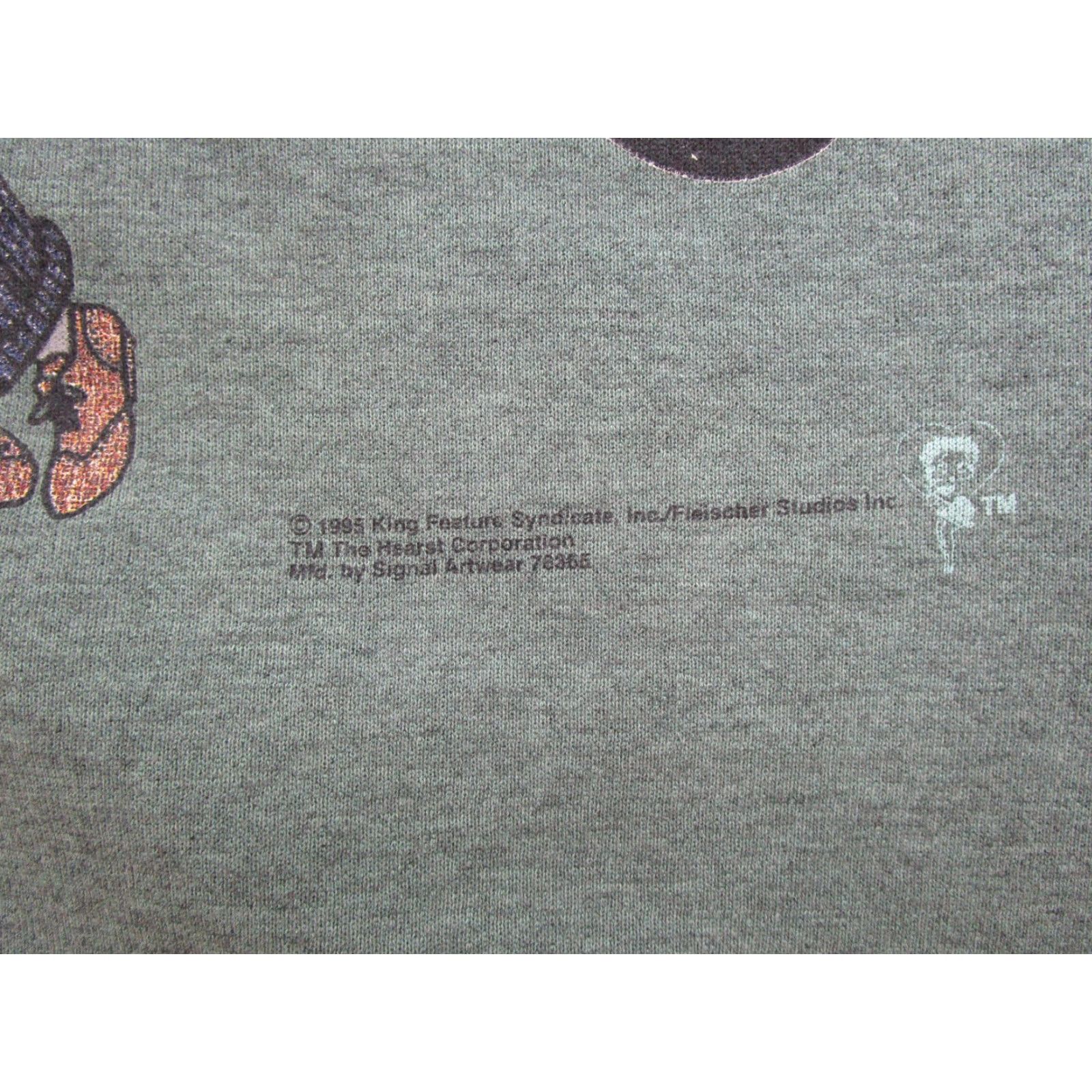 Vintage VINTAGE 1995 Betty Boop Bimbo The Dog Car Crewneck Sweatshirt 90s Green Nike? Size US M / EU 48-50 / 2 - 3 Thumbnail