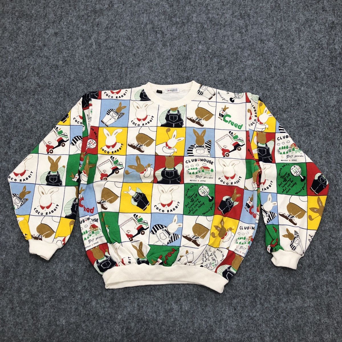 Vintage Vintage Coco Rabbit Sweatshirt Size US L / EU 52-54 / 3 - 1 Thumbnail