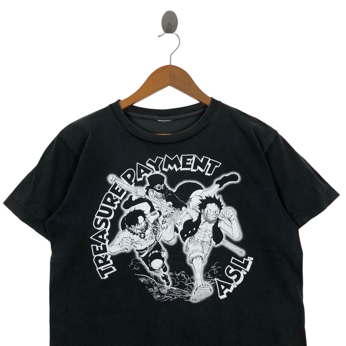 Anime ONE PIECE T-Shirt Treasure Payment A.S.L. Size US M / EU 48-50 / 2 - 2 Thumbnail
