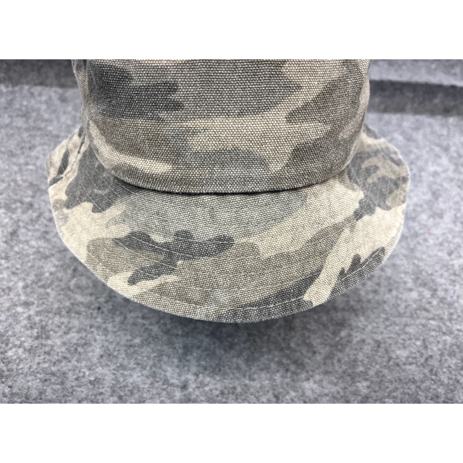 Vintage VINTAGE Camouflage Hat Bucket Adult One Size Green Cotton Hunt Camp? Size ONE SIZE - 3 Thumbnail