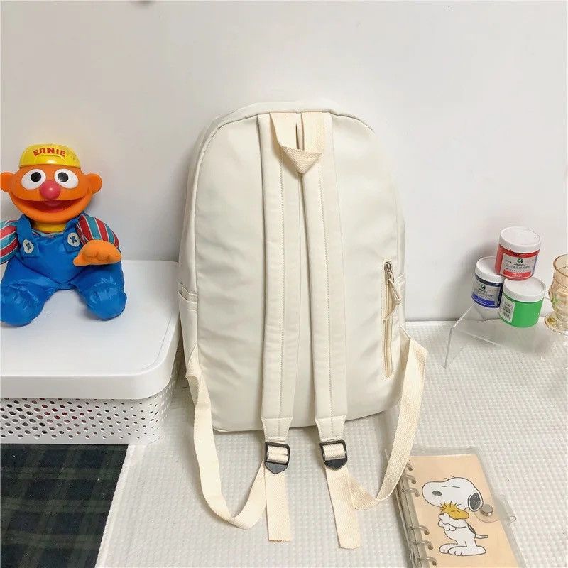 Vintage Cute Rabbit Young Girl School Backpack Size ONE SIZE - 5 Thumbnail
