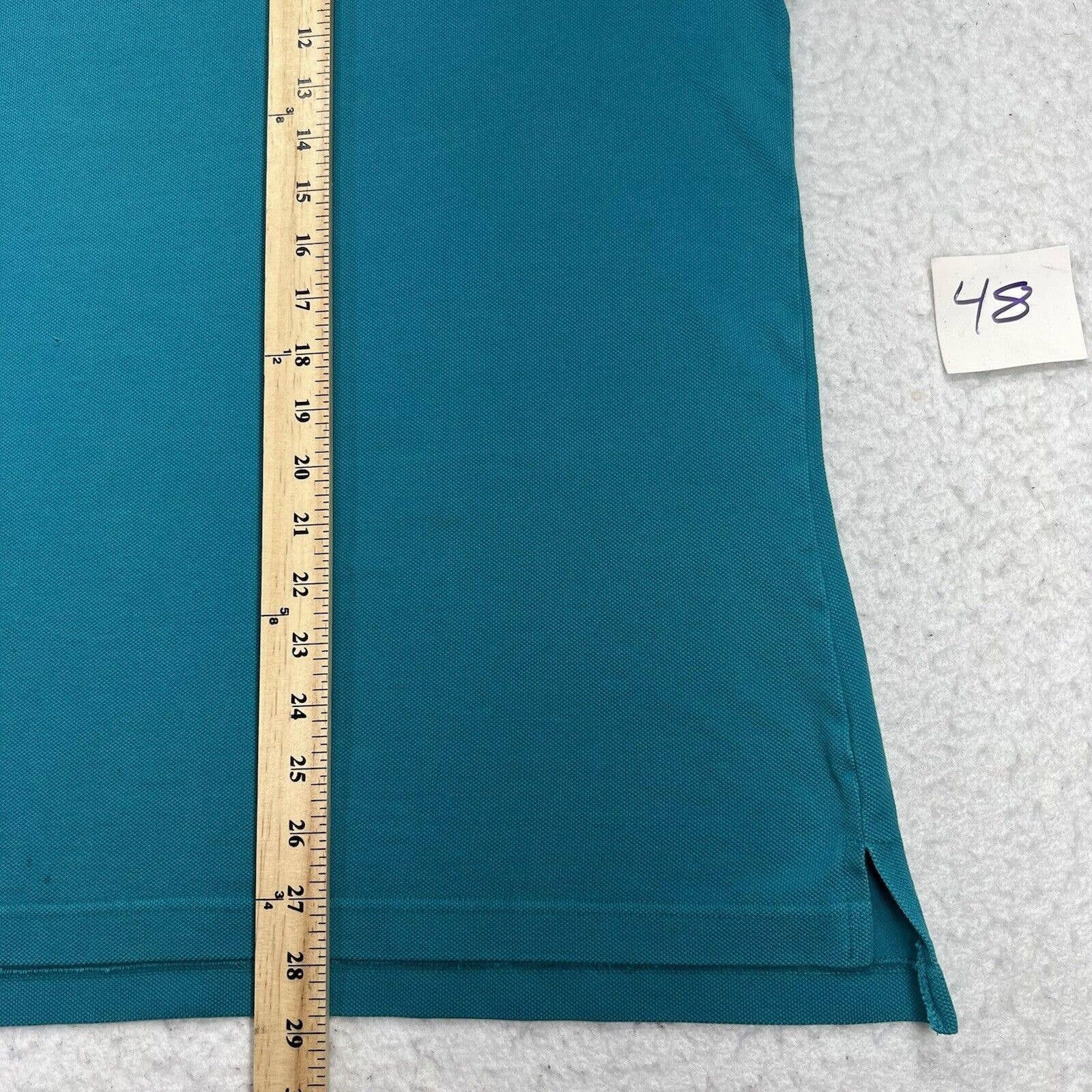 Vintage Vintage ACME Tasmanian Devil Golf Teal Blue Polo Shirt Size US XXL / EU 58 / 5 - 12 Thumbnail