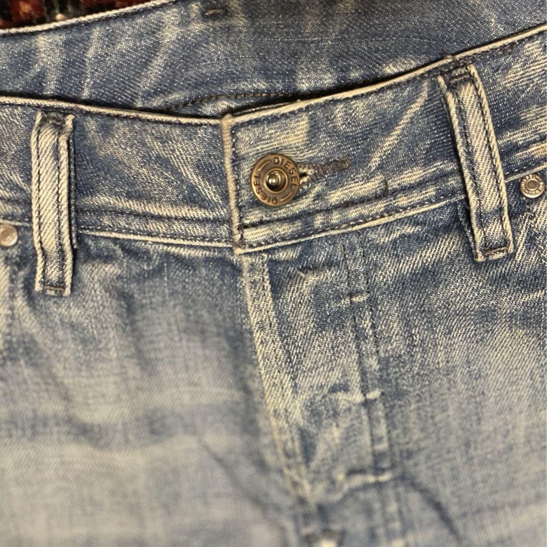 Diesel DIESEL JoJo Remake Flared Denim Pants Blue M Size US 33 - 5 Thumbnail