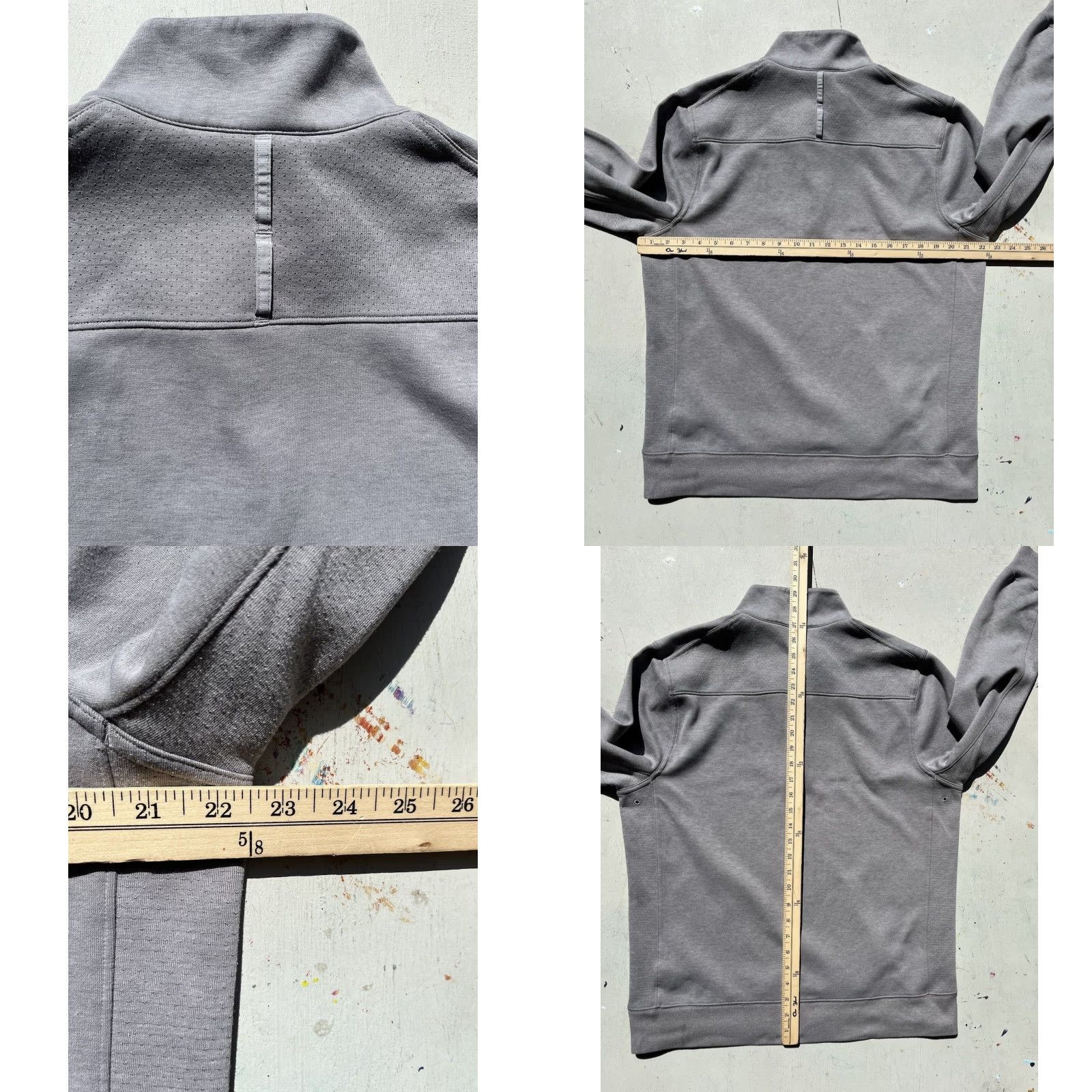 Nike Nike Sweatshirt Gray Pullover Solid L Zip 1/2 All Seasons Casual Men's Long Sleeve Logo Modern 90s City Athletic Active Gym Run Size US L / EU 52-54 / 3 - 9 Thumbnail