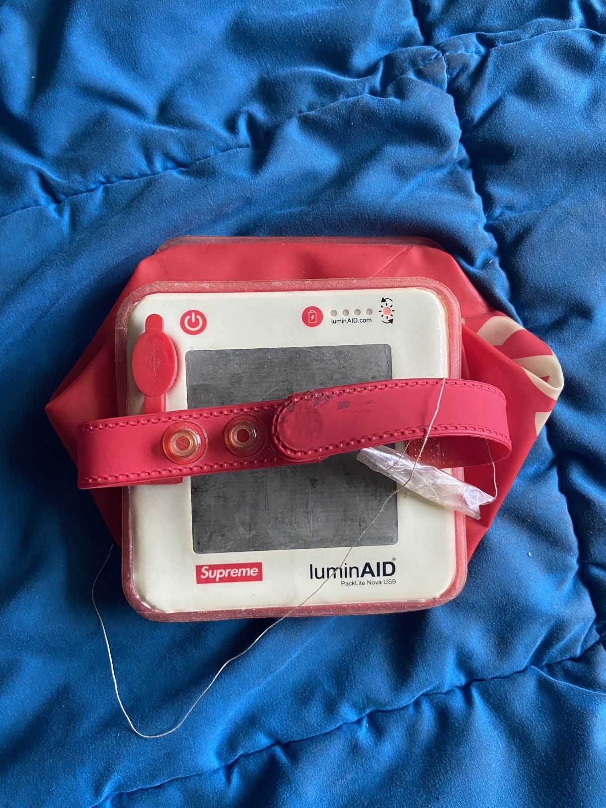 Supreme Supreme Red LuminAID LED Lantern Look PICS For Condition!! Size ONE SIZE - 7 Thumbnail