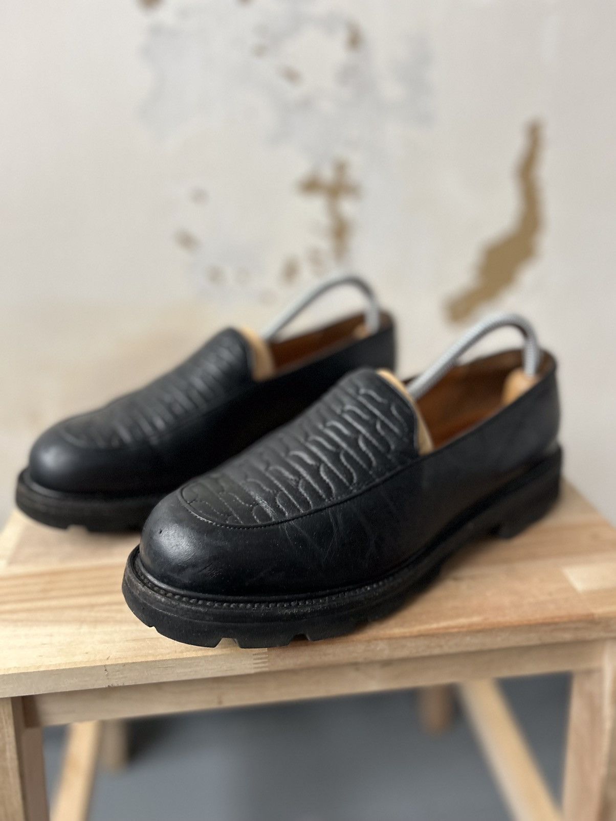 J.M. Weston J.M.weston derby oxford black shoes leather Size US 7.5 / EU 40-41 - 1 Thumbnail