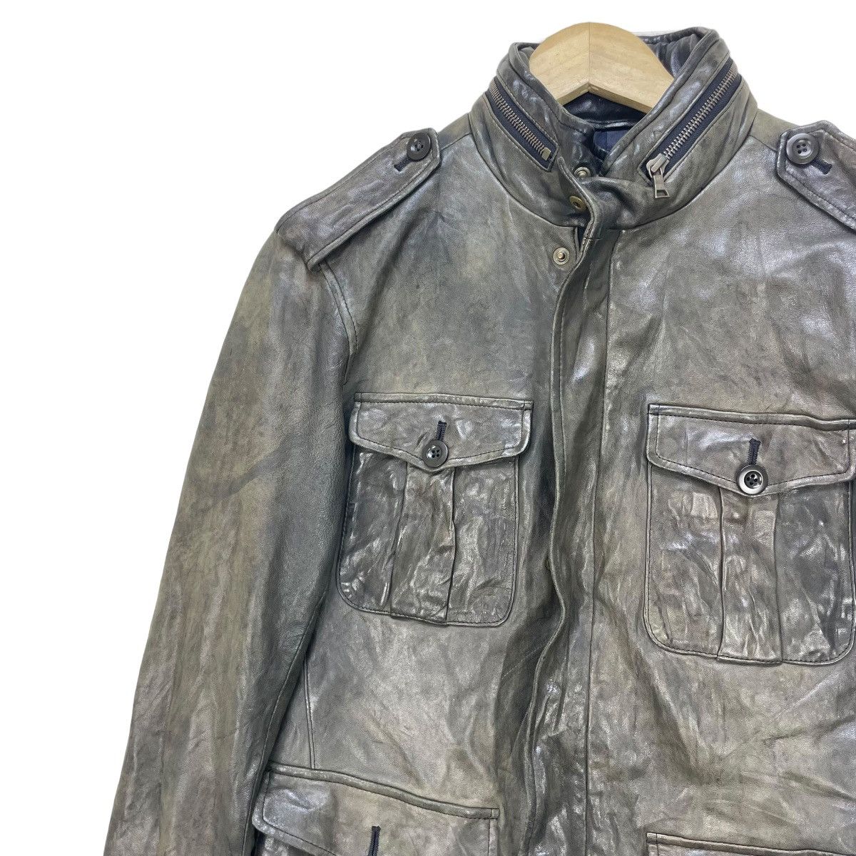 Paul Smith 💥Vintage Paul Smith Leather Jacket Size US M / EU 48-50 / 2 - 3 Thumbnail