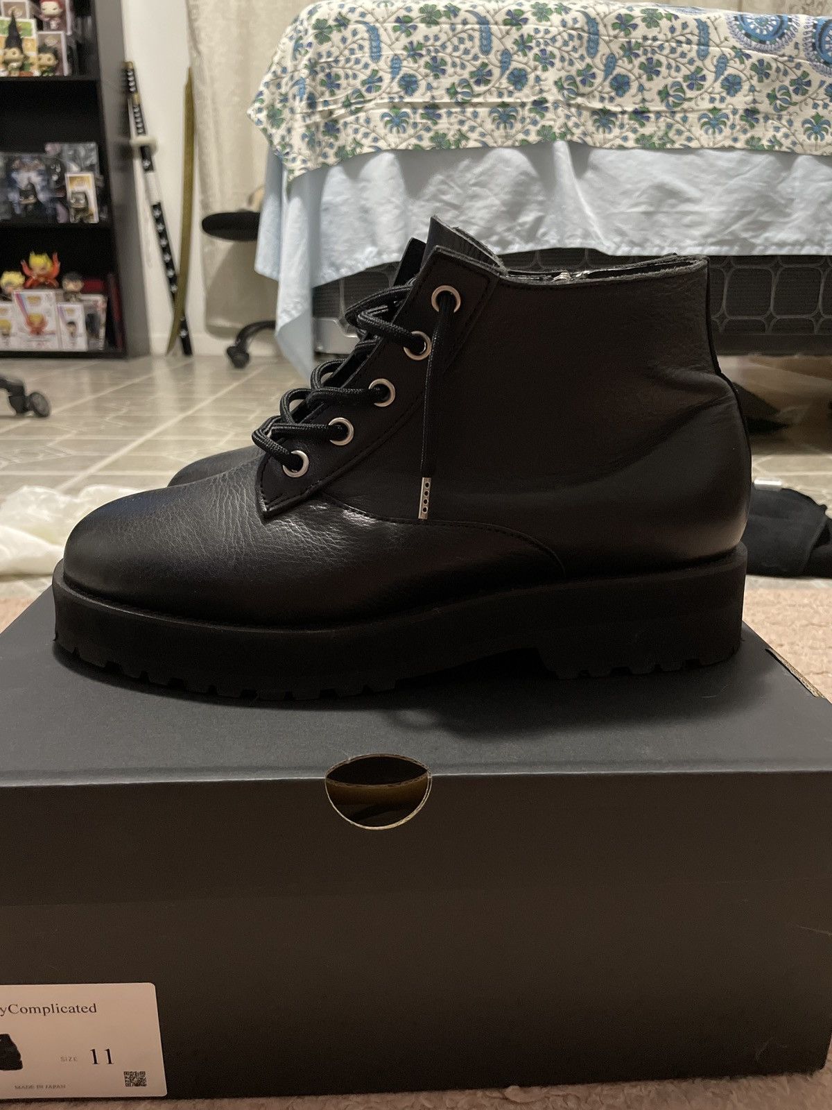 靴 simply complicated BIGSTEPPERBOOTS US7 simply complicated BIGSTEPPERBOOTS US7