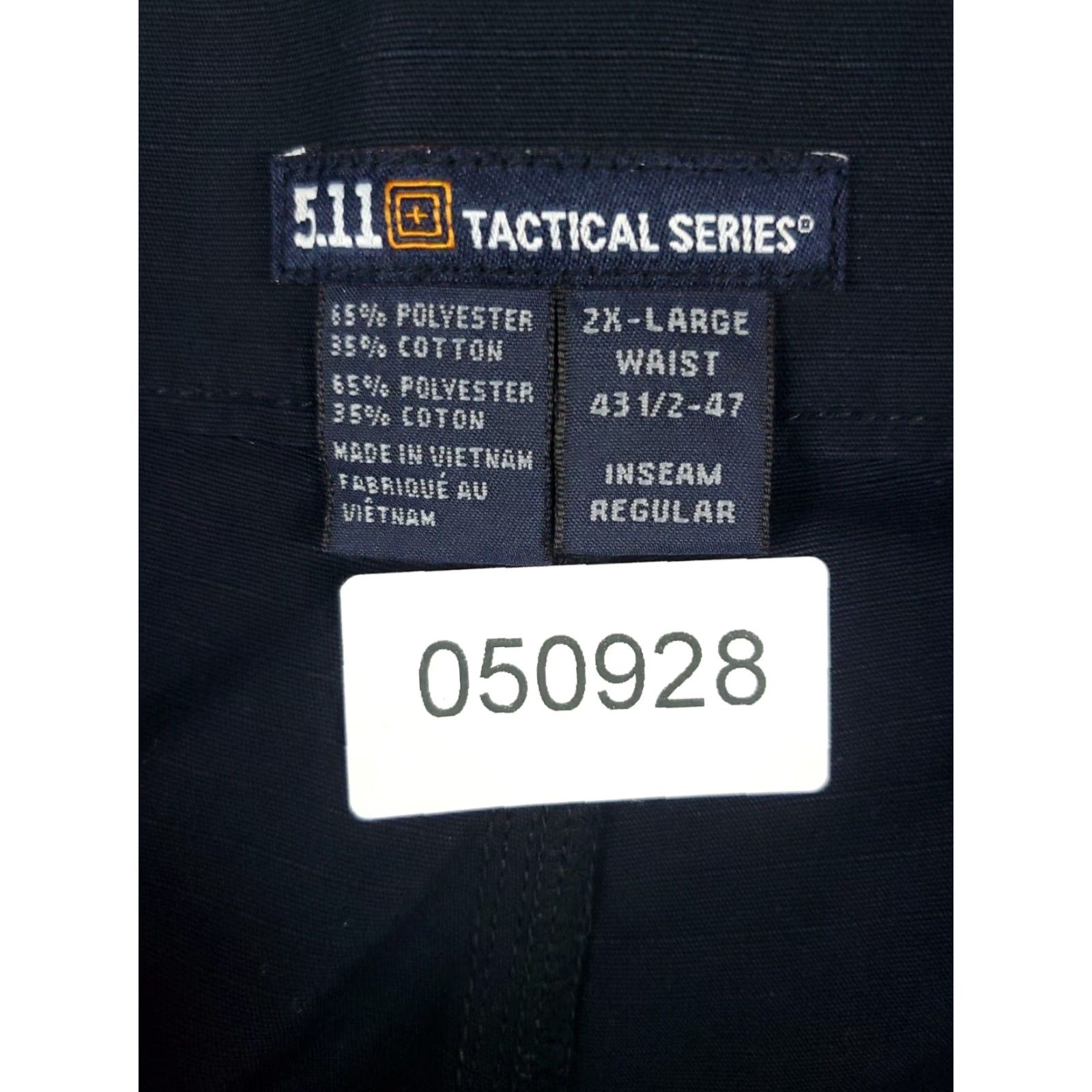Vintage 5.11 Tactical Cargo Pants Mens Size 42x32 Navy Blue Outdoor Workwear Size US 42 / EU 58 - 8 Thumbnail