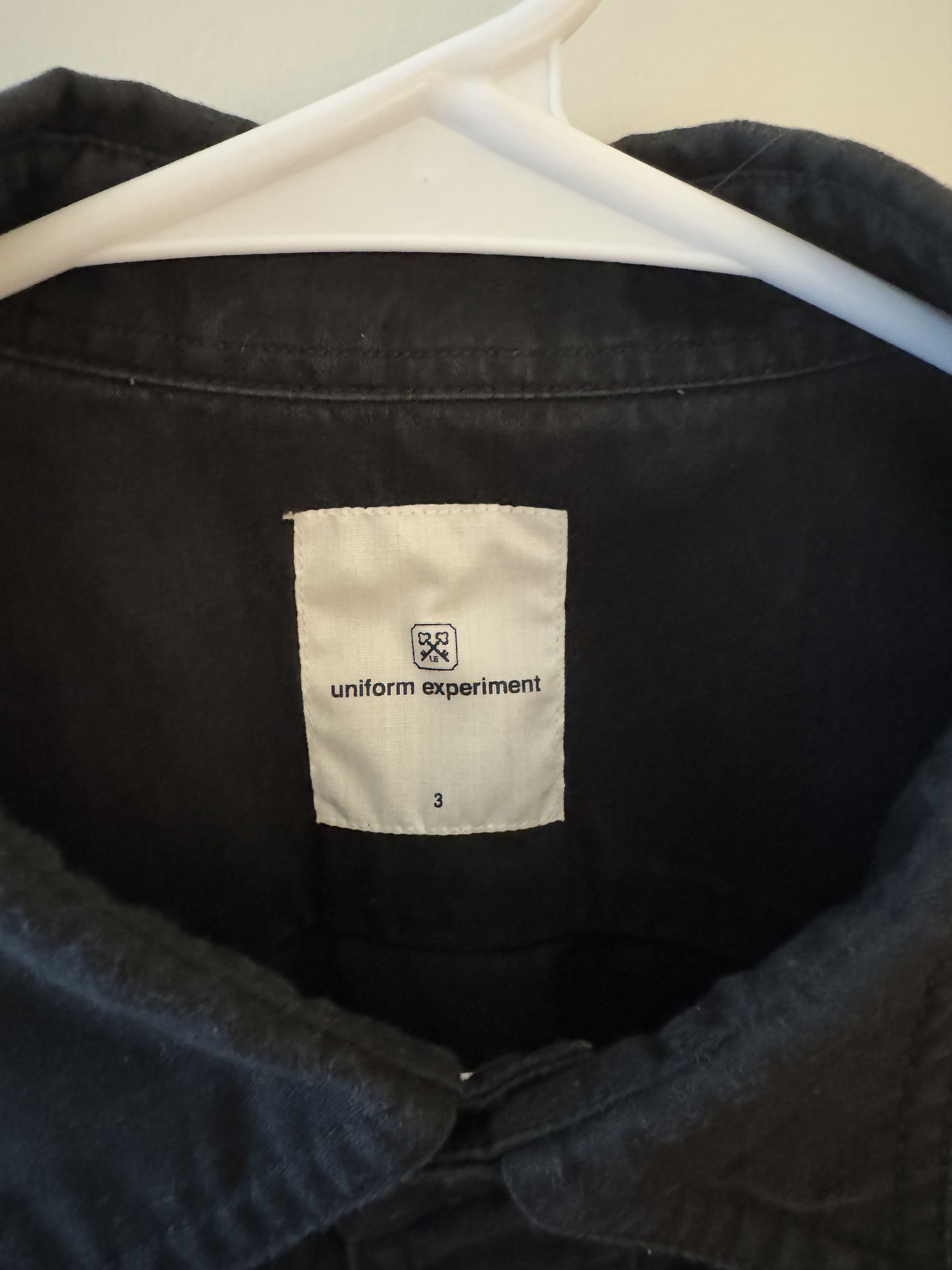 uniform experiment Uniform Experiment x sophnet Black Button Up Size US L / EU 52-54 / 3 - 3 Thumbnail
