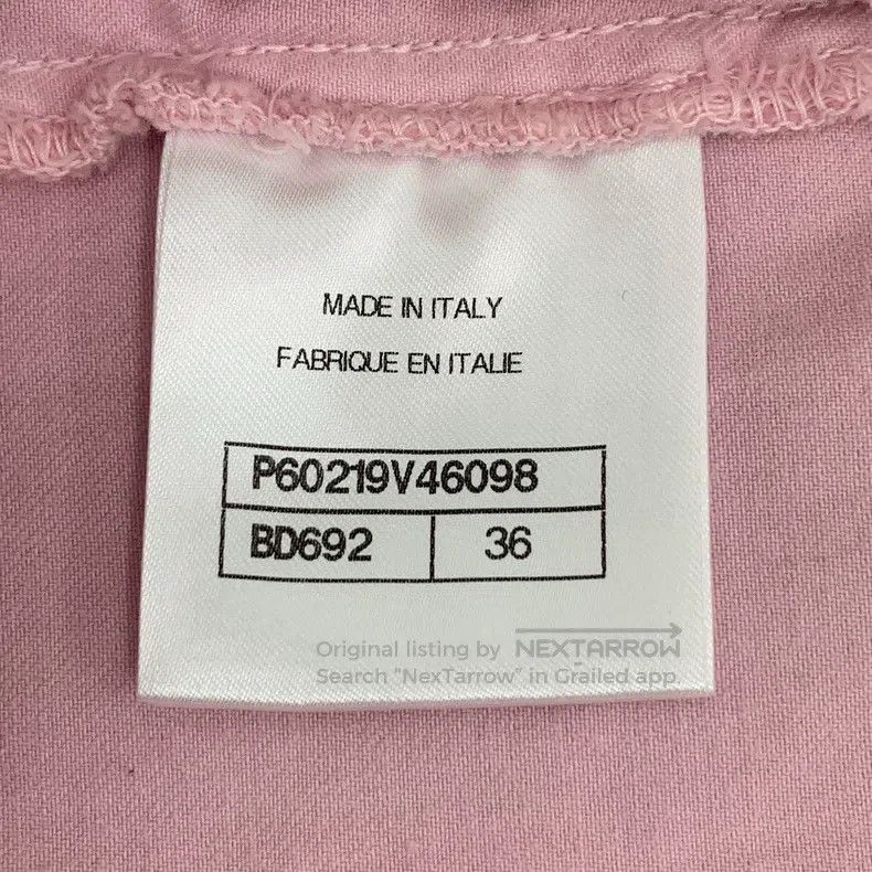Chanel Chanel Light pink woven tie cotton casual straight denim t Size 24" / US 00 / IT 34 - 8 Thumbnail