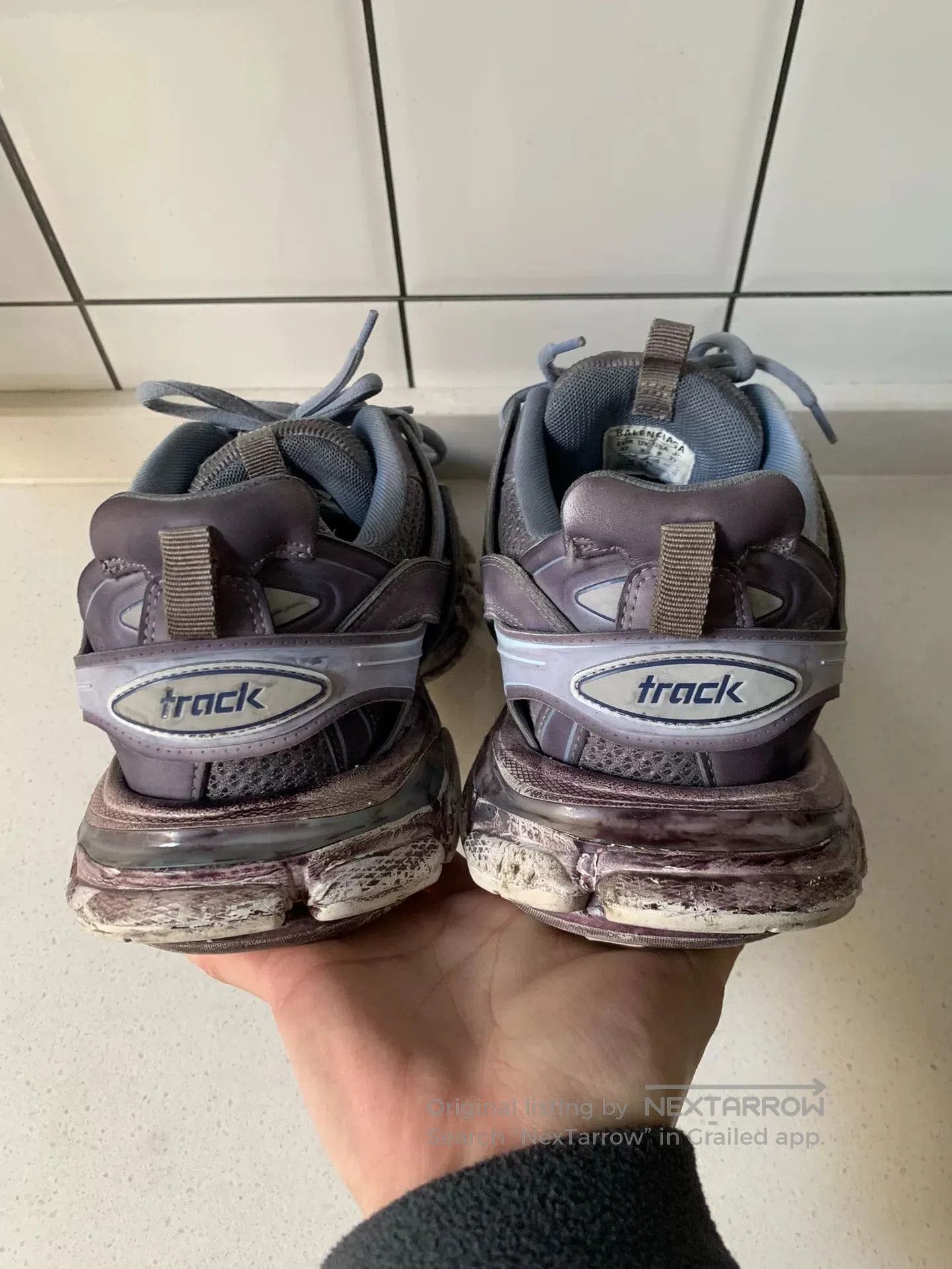 Balenciaga Balenciaga Track Purple. Size US 9 / EU 42 - 5 Thumbnail