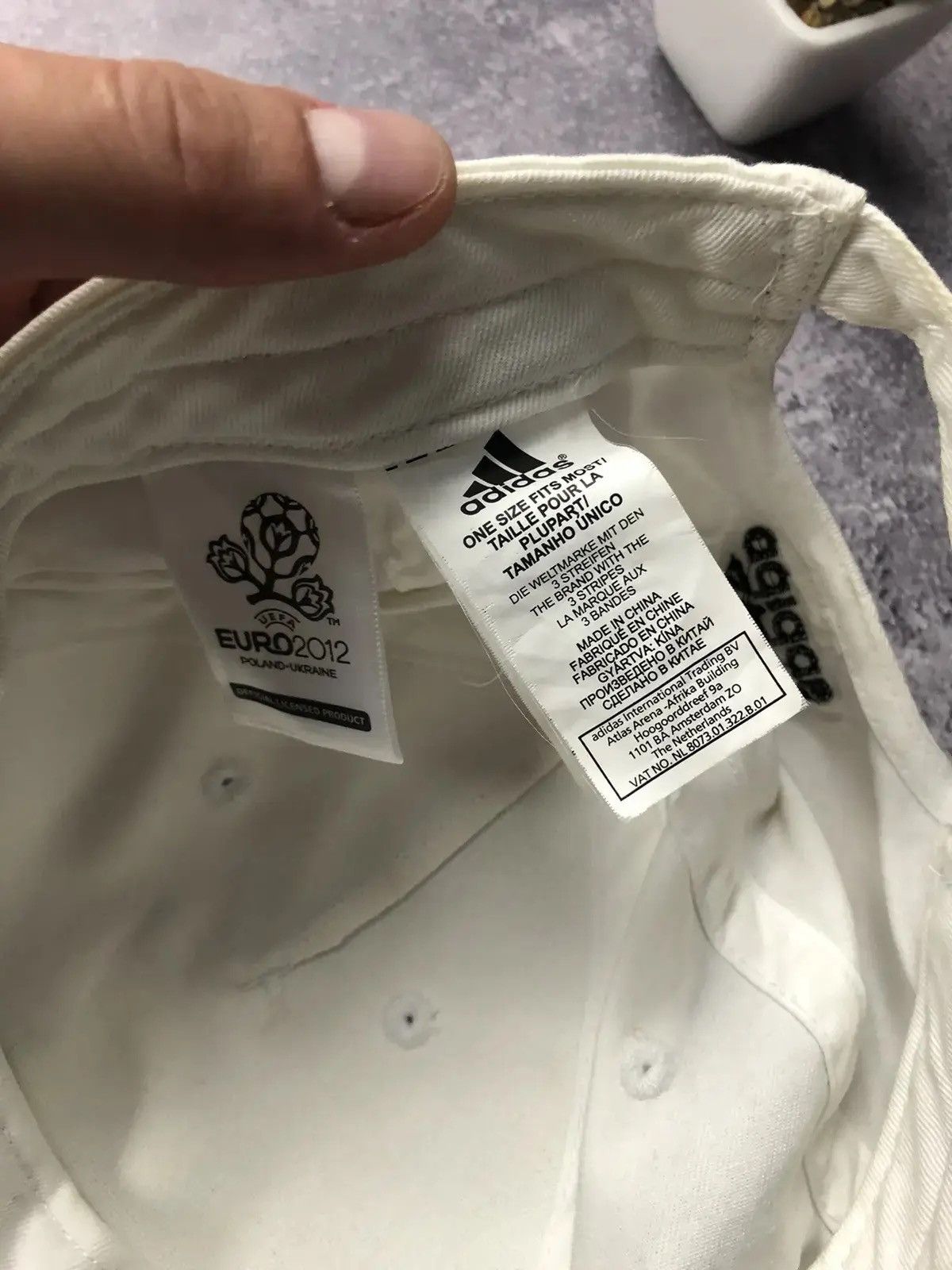 Adidas ADIDAS Vintage Euro 2012 Poland Ukraine Streetwear Big Logo Size ONE SIZE - 6 Thumbnail