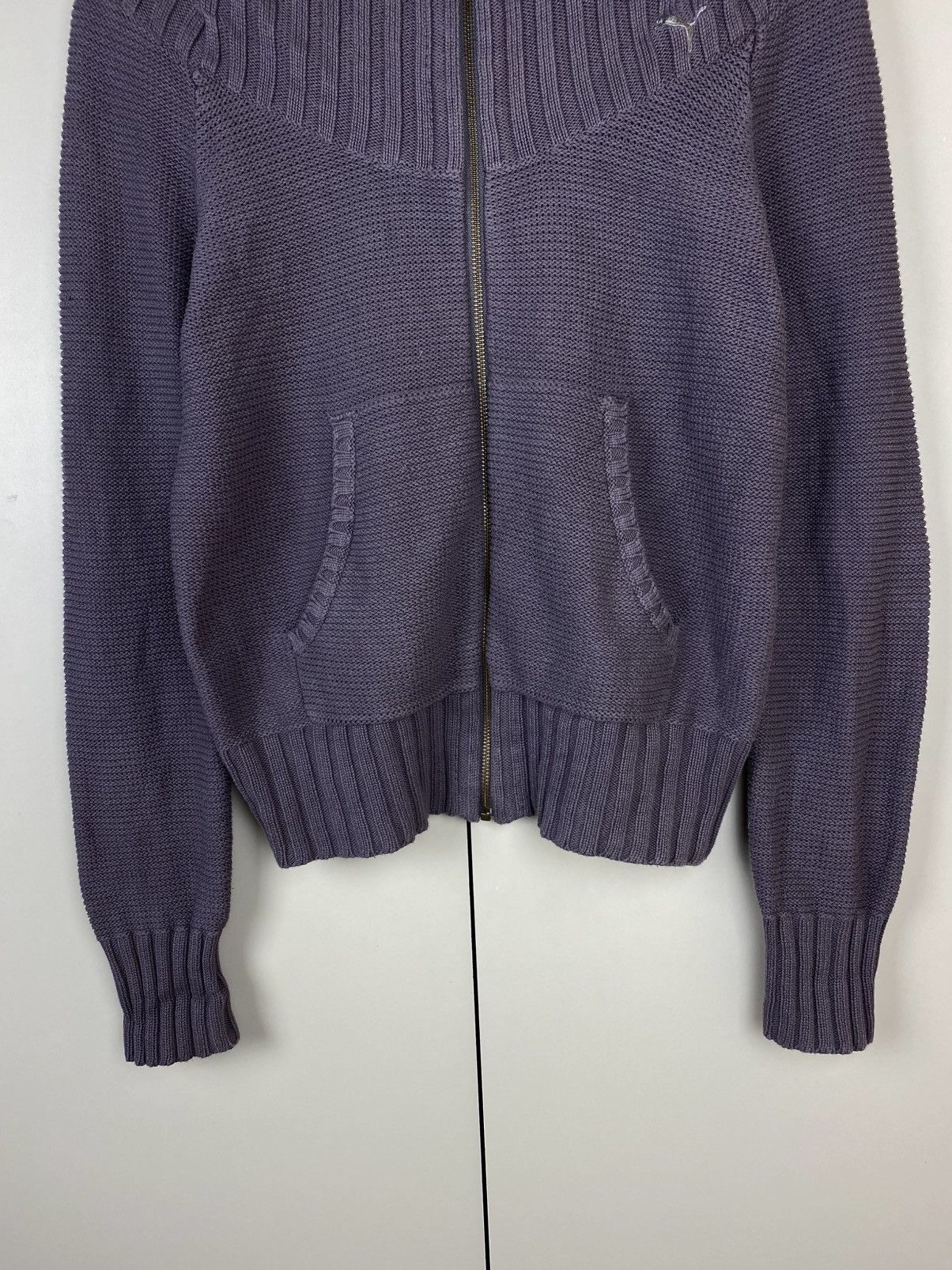 Puma Avant Garde Puma Knit Zip Sweater Japanese Style y2k Size M / US 6-8 / IT 42-44 - 4 Thumbnail