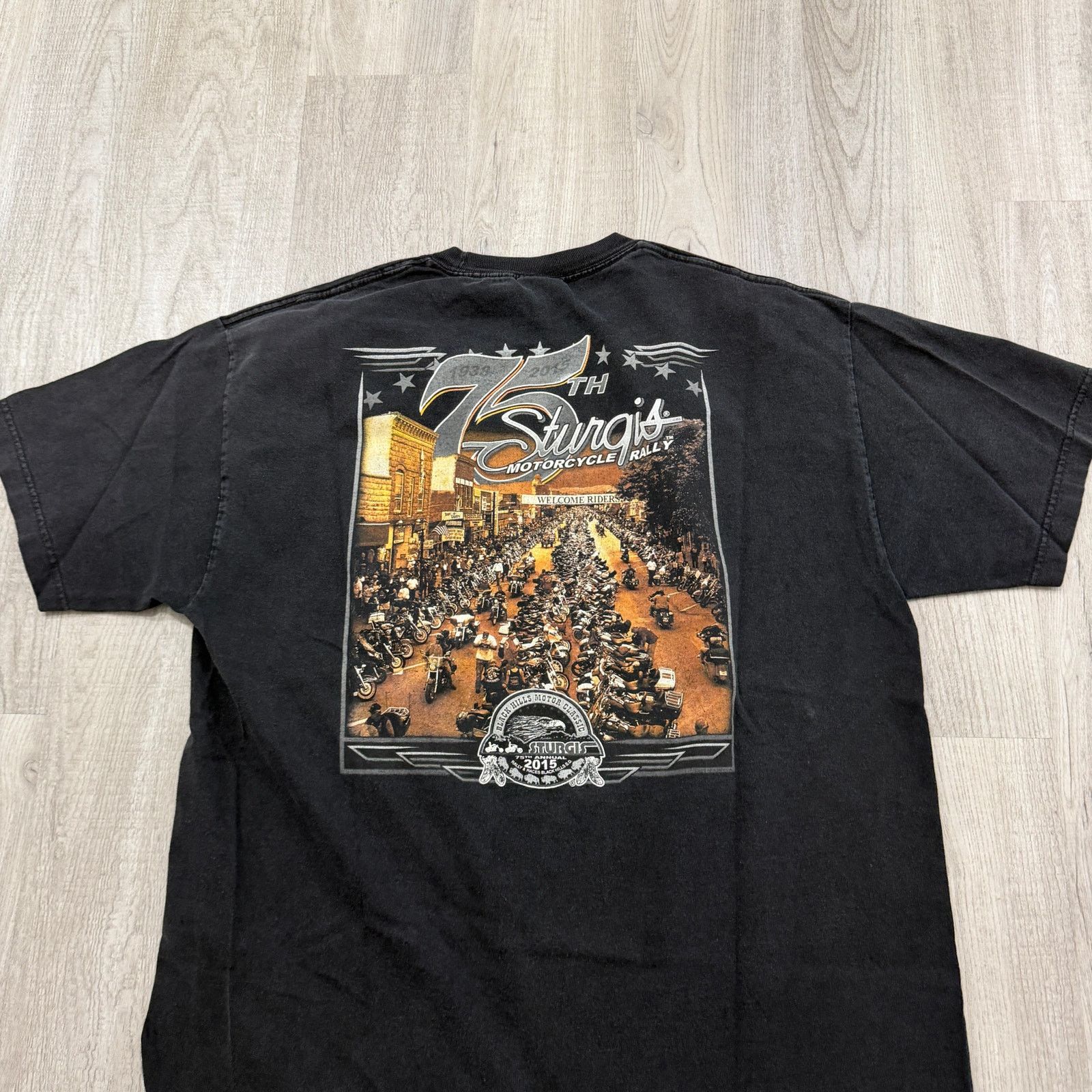 Vintage Vintage Sturgis Motorcycle Rally Shirt Men's Extra Large Size US XL / EU 56 / 4 - 7 Thumbnail
