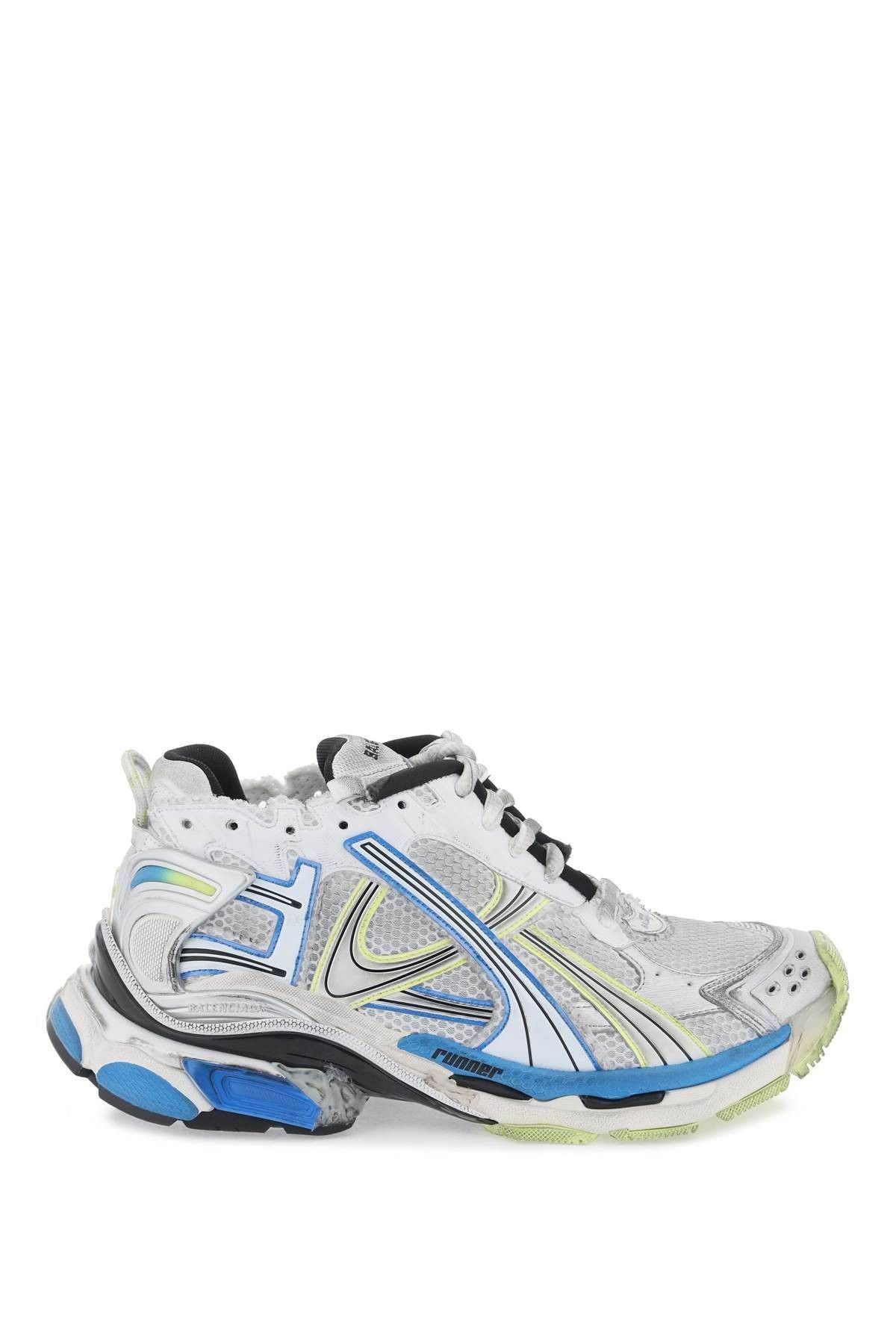 image of Balenciaga Runner Sneakers Size Eu 41 For Men in Grey