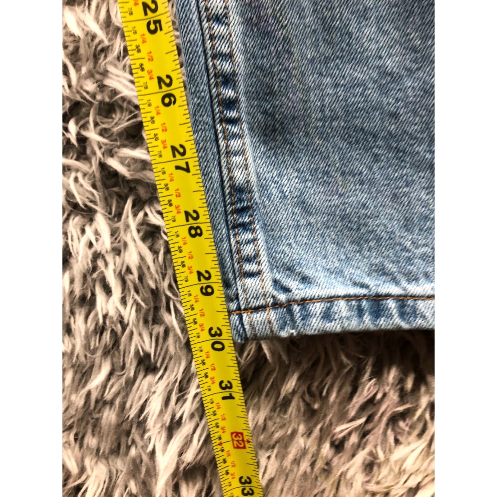 Vintage Urban Pipeline Jeans Straight Mid Rise Denim Blue 40x30 Mens Regular 5-Pocket Built-In Belt Loops Logo Cotton Blend Size US 40 / EU 56 - 3 Thumbnail