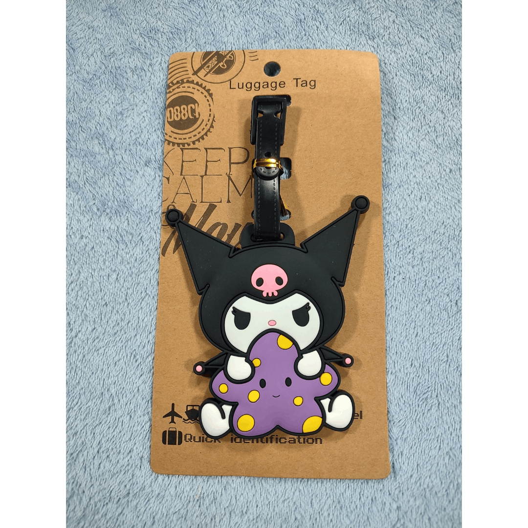 Japanese Brand Kuromi Luggage Name Tag Size ONE SIZE - 1 Thumbnail