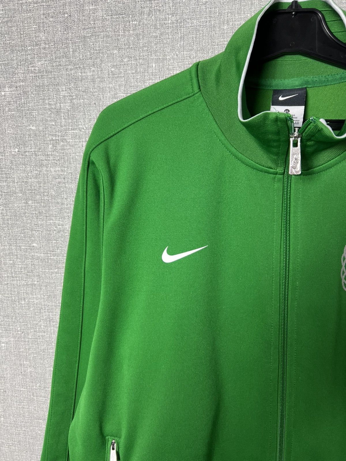 Nike Rare 2012/13 Nike Celtic Football Track Top Training Jacket Size US XL / EU 56 / 4 - 3 Thumbnail