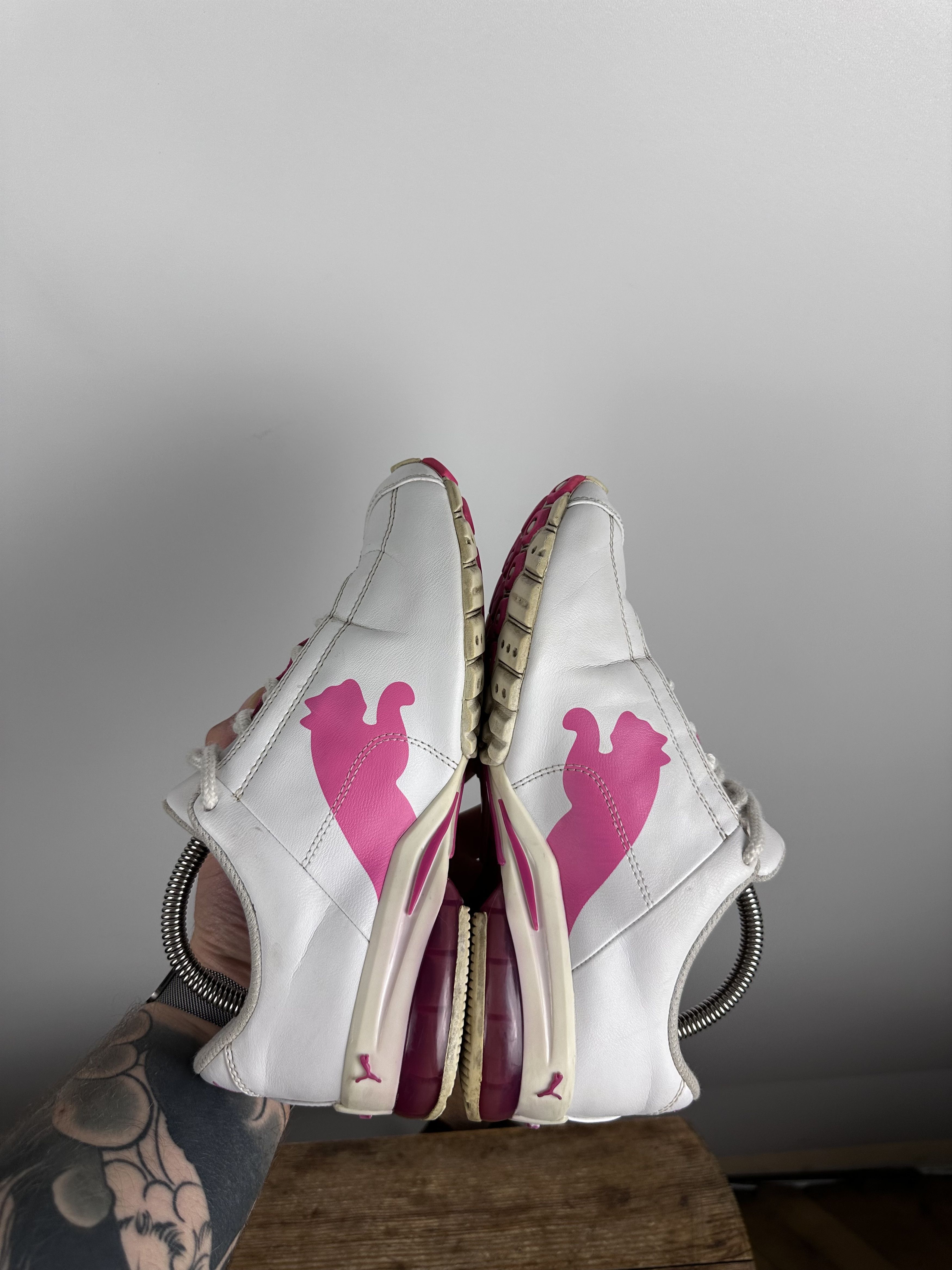 Puma × Vintage Puma Cell Pink White Y2K 2000 Sneakers US5 EU37 UK4 Vintage Size US 5 / IT 35 - 6 Thumbnail