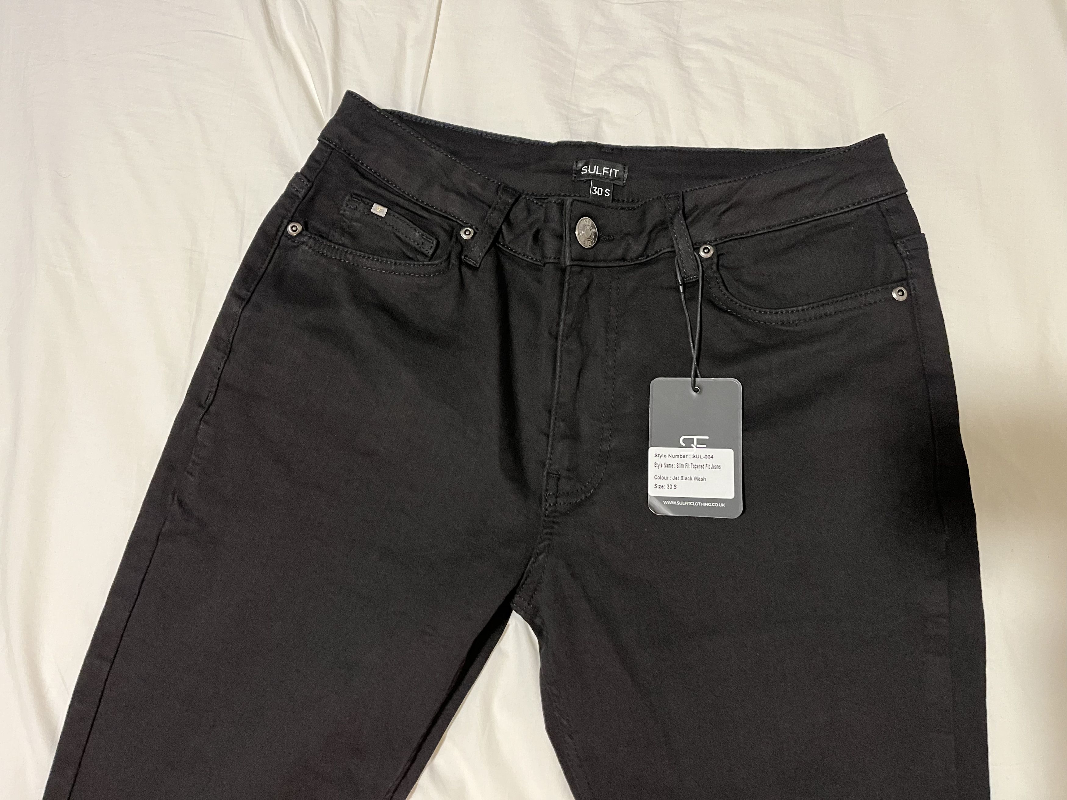 Other Sulfit Skinny Black Jeans size 30 Short Size US 30 / EU 46 - 2 Thumbnail