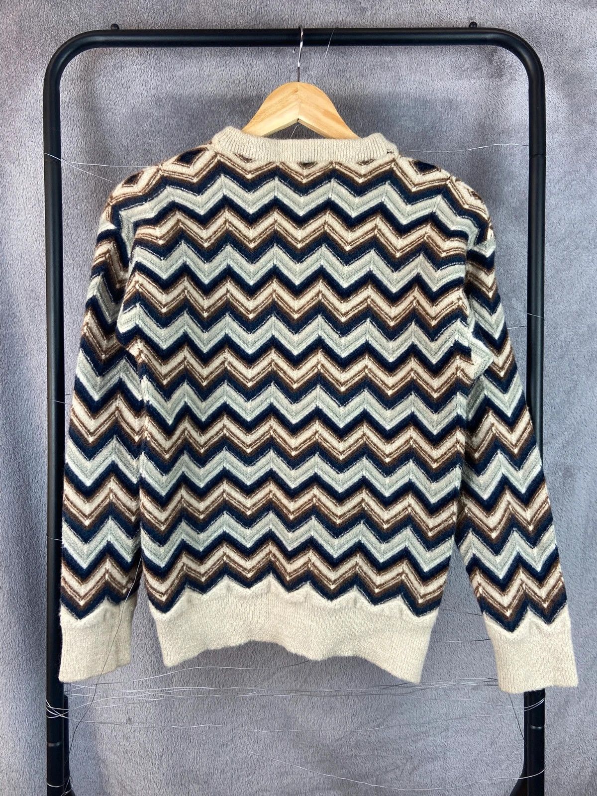 Other Sweater Robert Banks Vintage Y2K Streetwear High End Striped Size US M / EU 48-50 / 2 - 5 Thumbnail