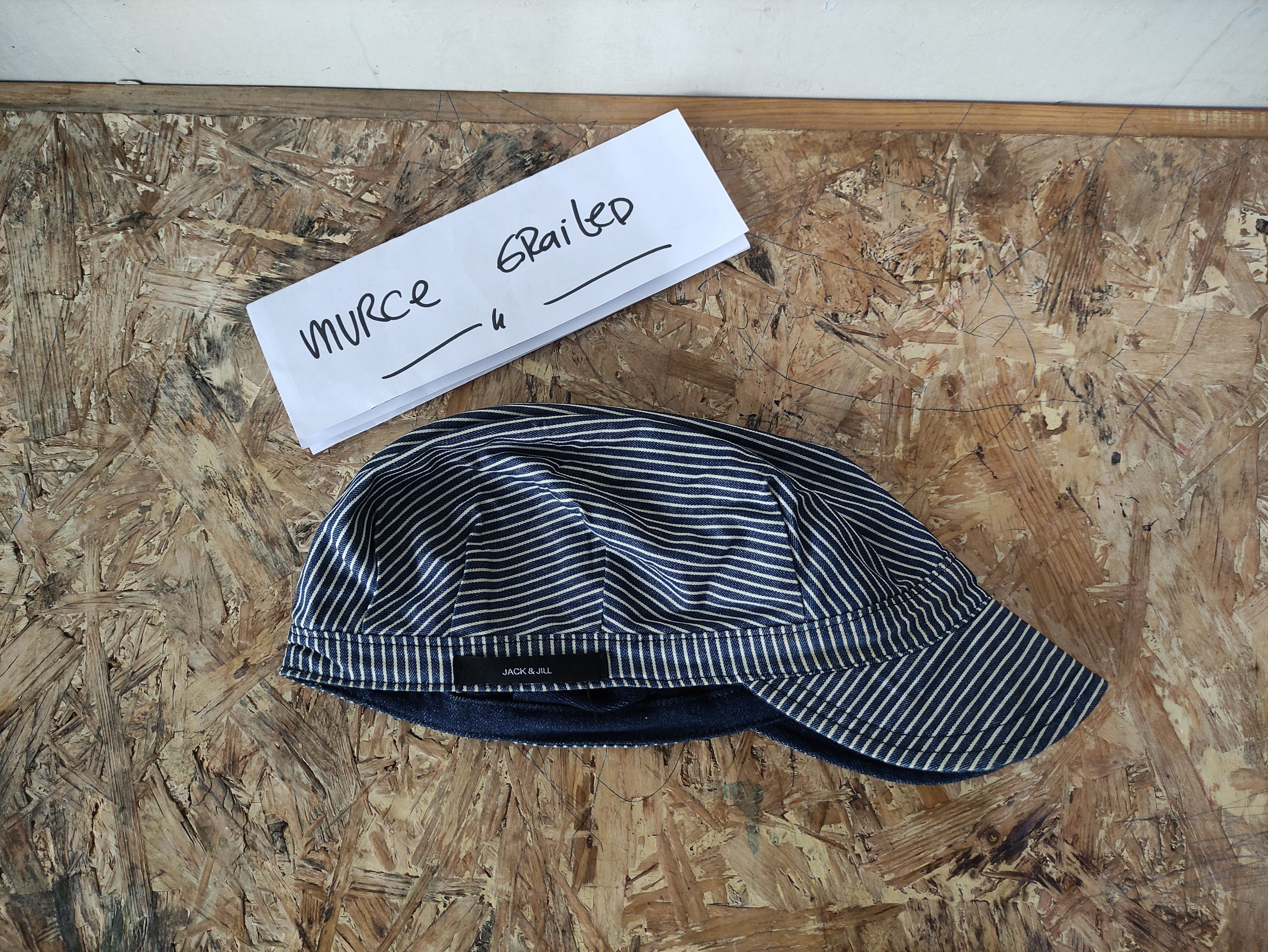 Freewheelers Striped Railroad Engineer vkei Hat Cap Workwear Size ONE SIZE - 2 Thumbnail