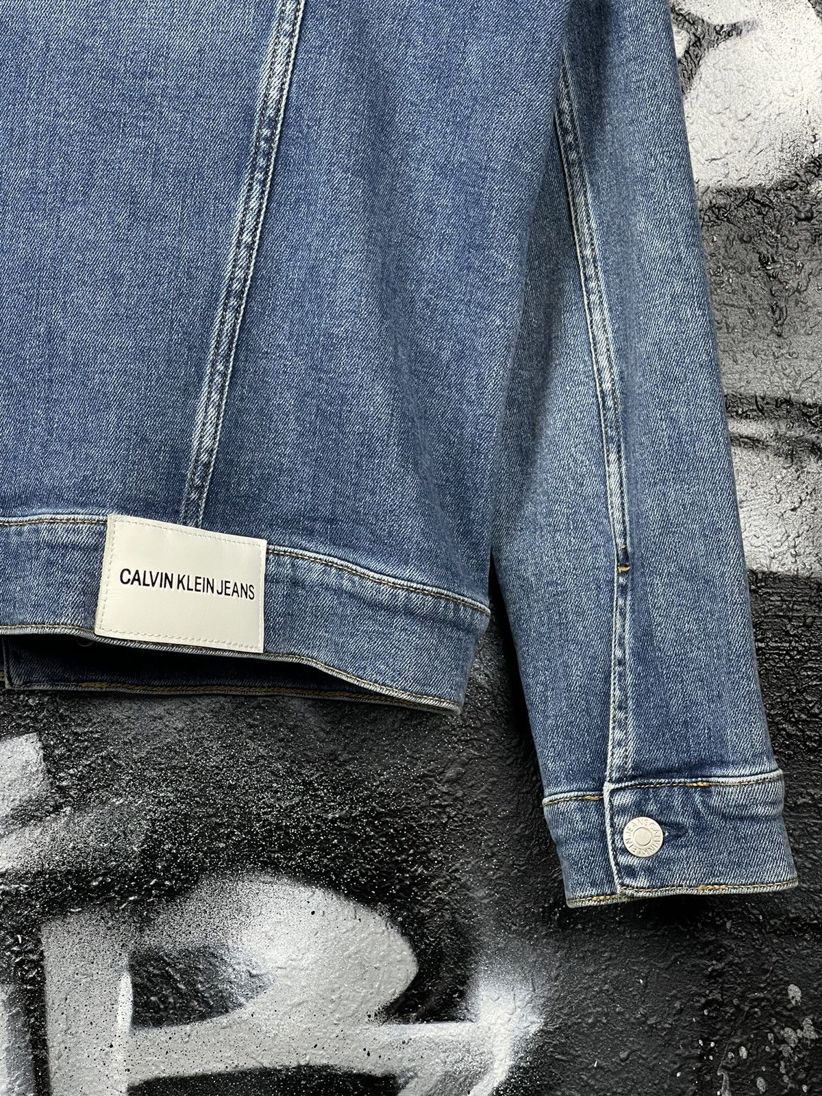 Calvin Klein Calvin Klein Jeans Foundation Trucker Denim Jacket Men’s S Size US S / EU 44-46 / 1 - 10 Thumbnail
