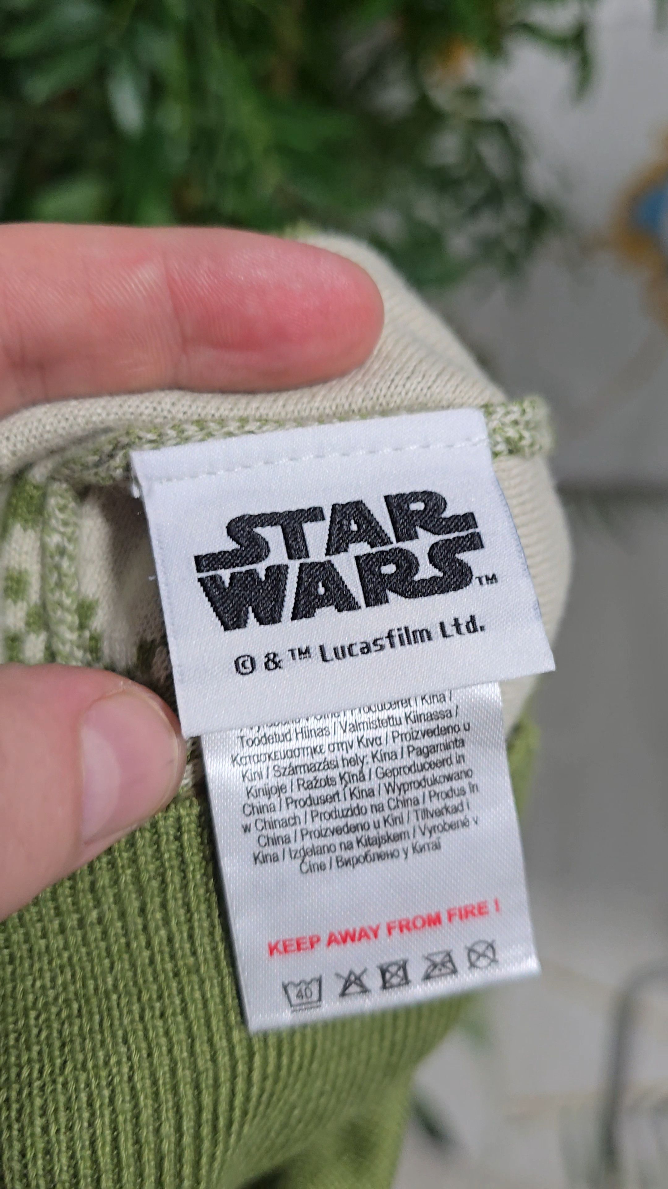 Star Wars STAR WARS official sweater EXCELLENT rare Size US M / EU 48-50 / 2 - 8 Thumbnail