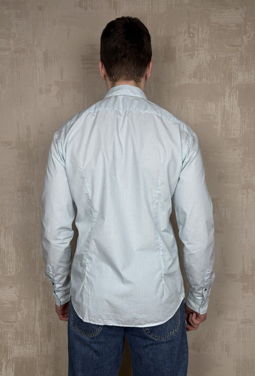 Lacoste Lacoste Striped Shirt Long Sleeve Pocket Slim Tailored Fit Size US L / EU 52-54 / 3 - 14 Thumbnail