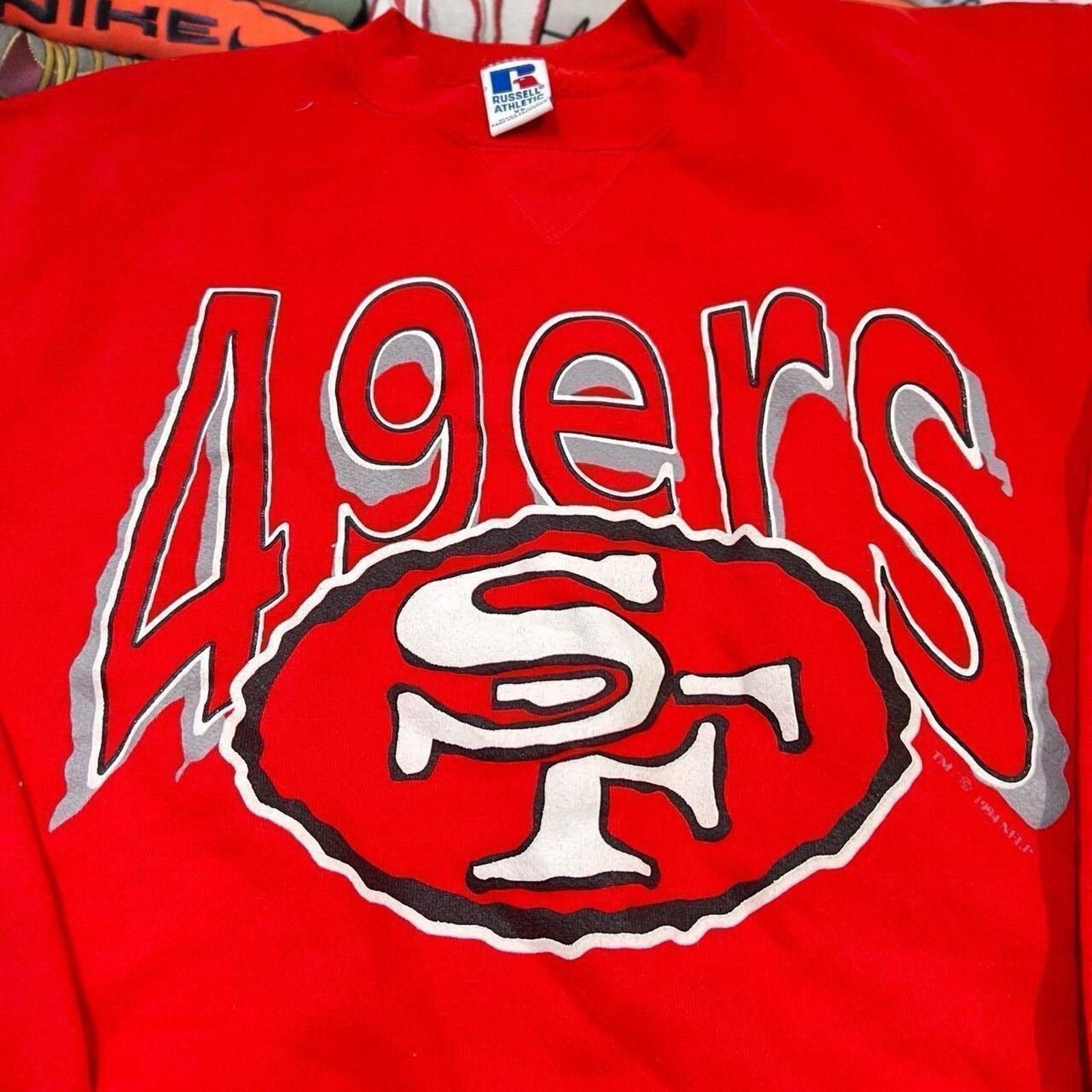 NFL 1994 San Francisco 49ers NFL Football Sweater Size US XL / EU 56 / 4 - 2 Thumbnail