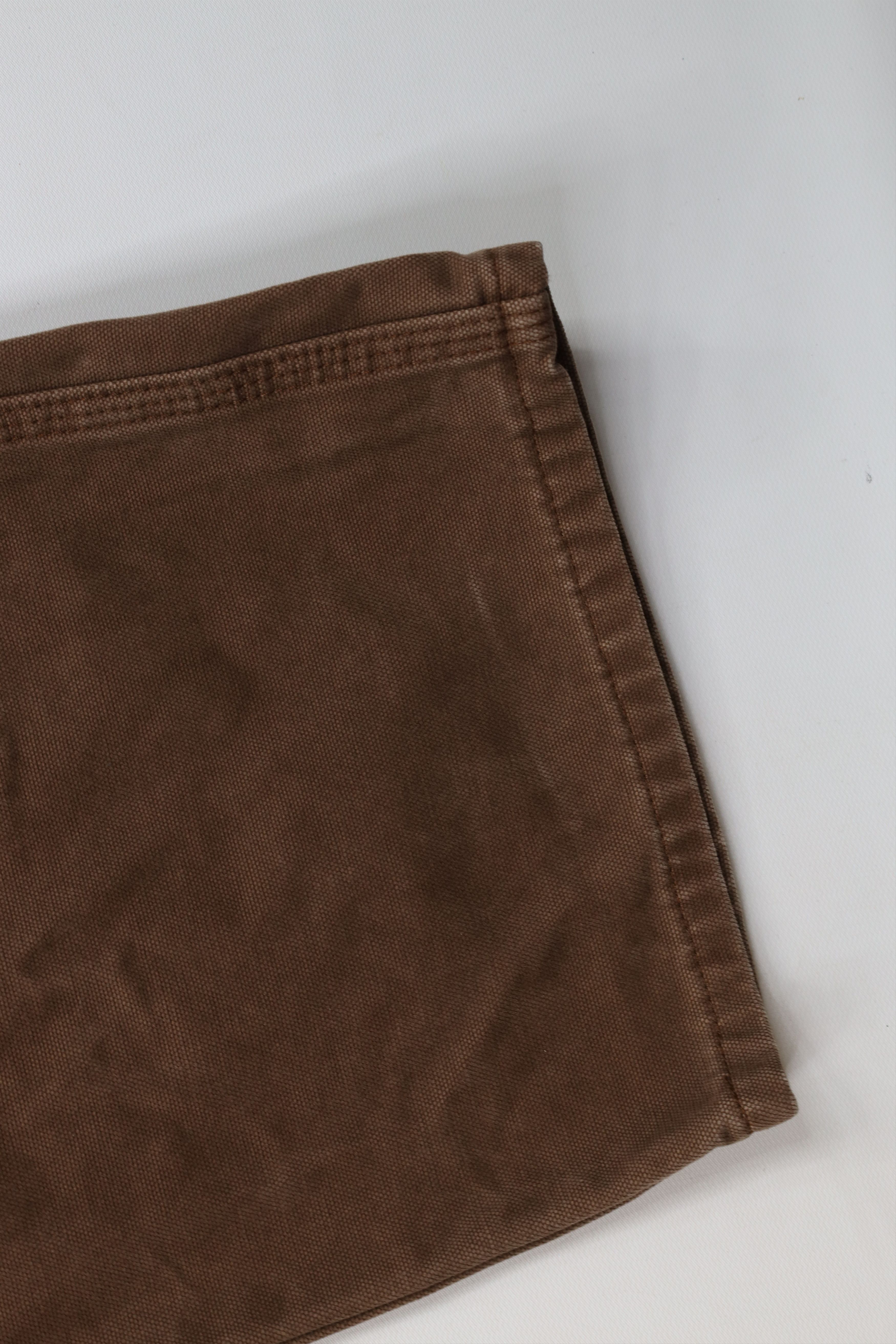 Dickies × Vintage Vintage Dickies Spell Canvas Wide Leg Dungaree Pants Brown Size US 42 / EU 58 - 6 Thumbnail