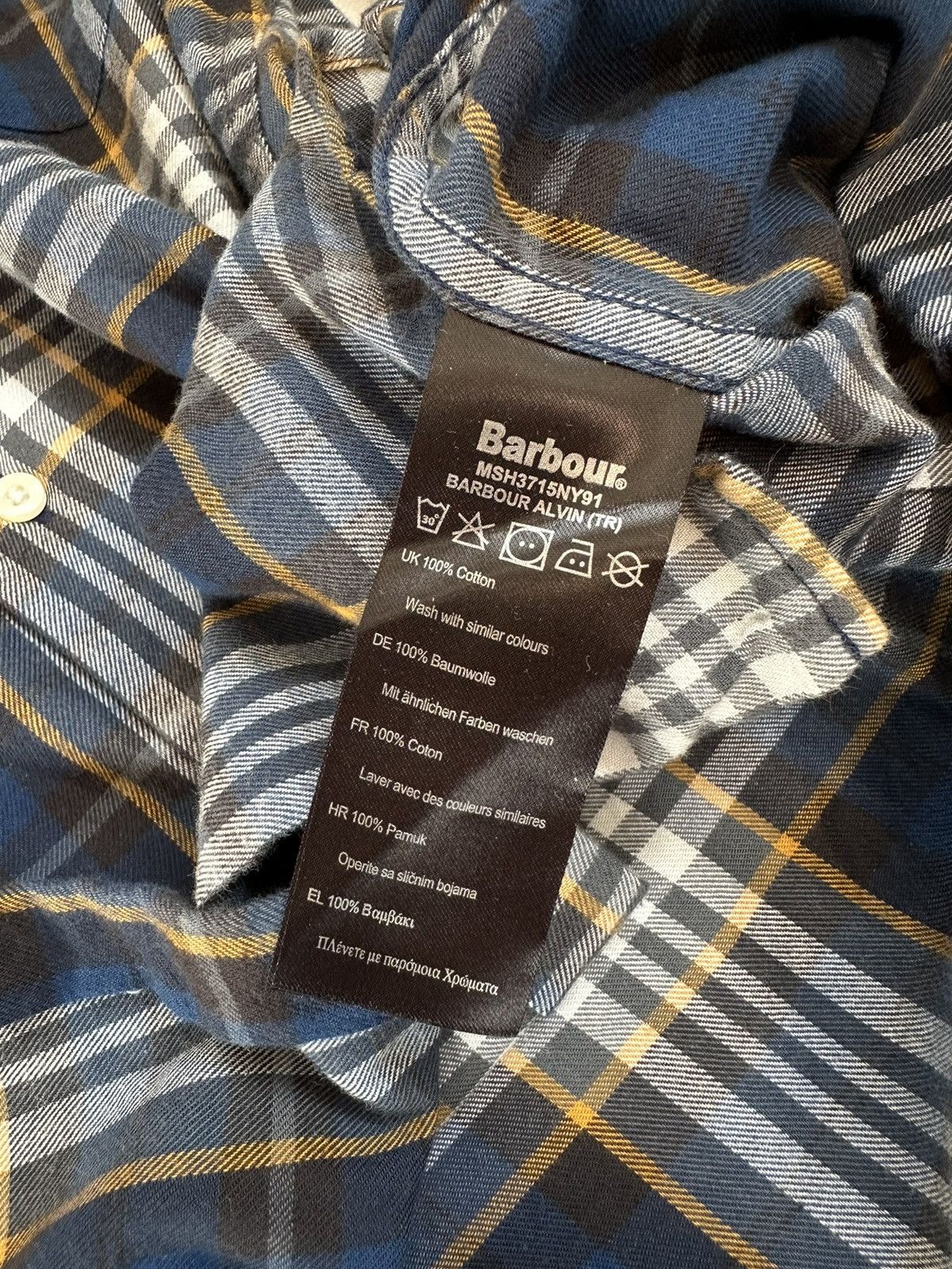 Barbour Barbour Flannel Shirt Size US L / EU 52-54 / 3 - 9 Thumbnail