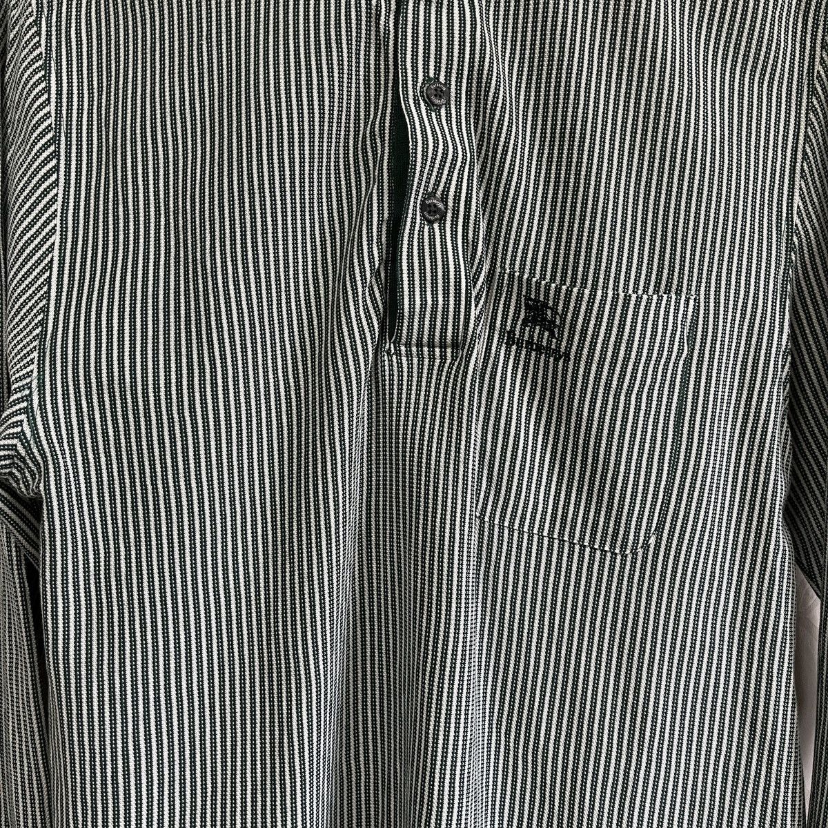 Burberry × Vintage Vintage Burberrys Polo Long Sleeves Shirt Size US M / EU 48-50 / 2 - 7 Thumbnail