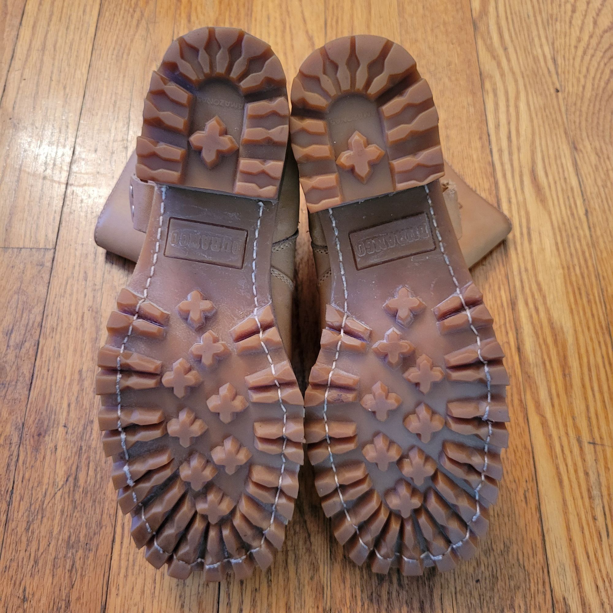 Durango Vintage Durango Harness Moto Boots Tan Leather 6M Brazil Bik Size US 6 / IT 36 - 4 Thumbnail