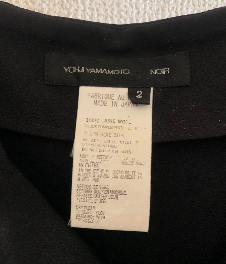 Yohji Yamamoto Yohji Yamamoto Black skirt Size 25" / US 0 / IT 36 - 6 Thumbnail