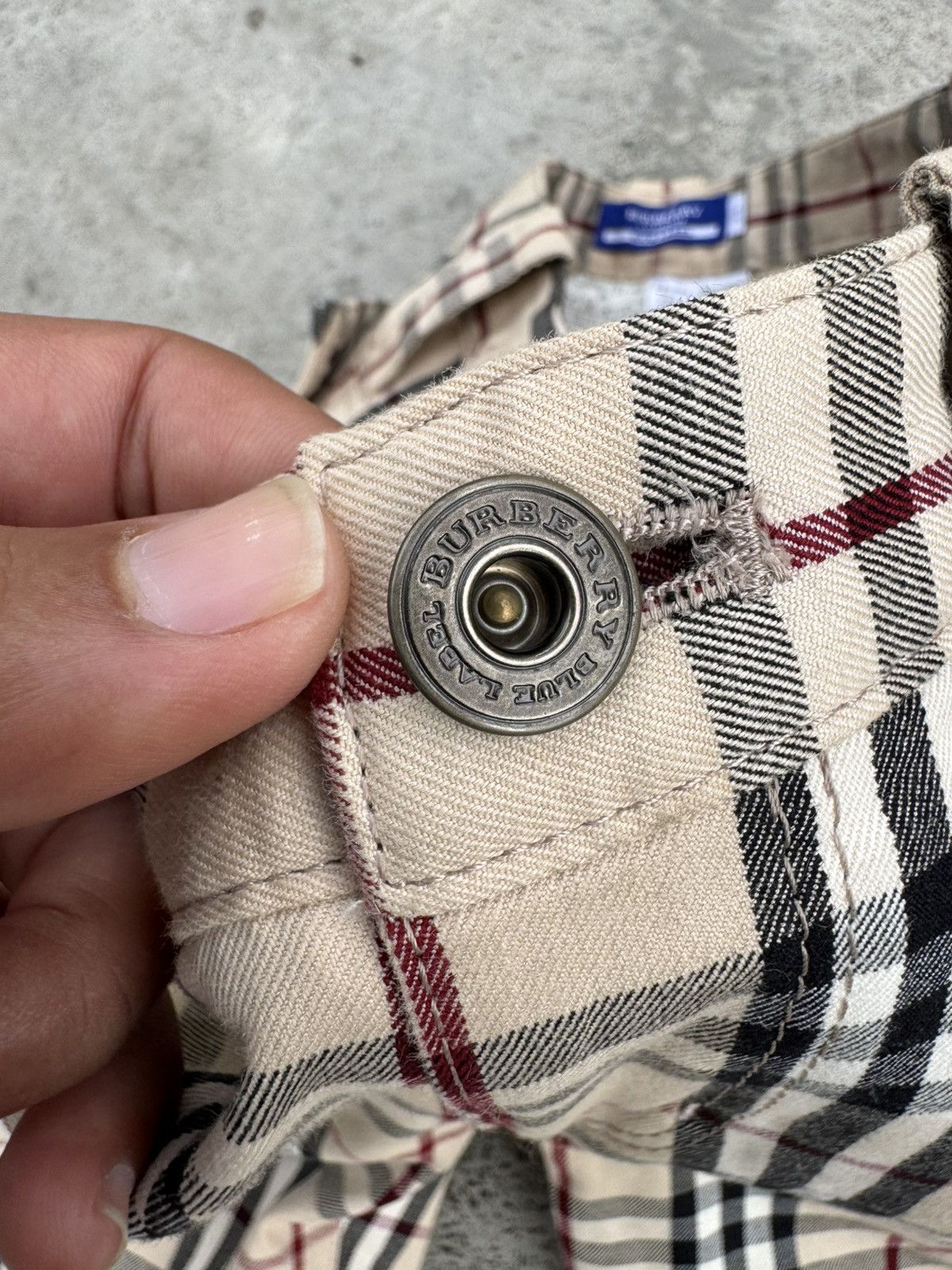 Burberry Burberry Nova Checkered Tailored Pants/ Vintage OG Burberry Size 24" / US 00 / IT 34 - 5 Thumbnail